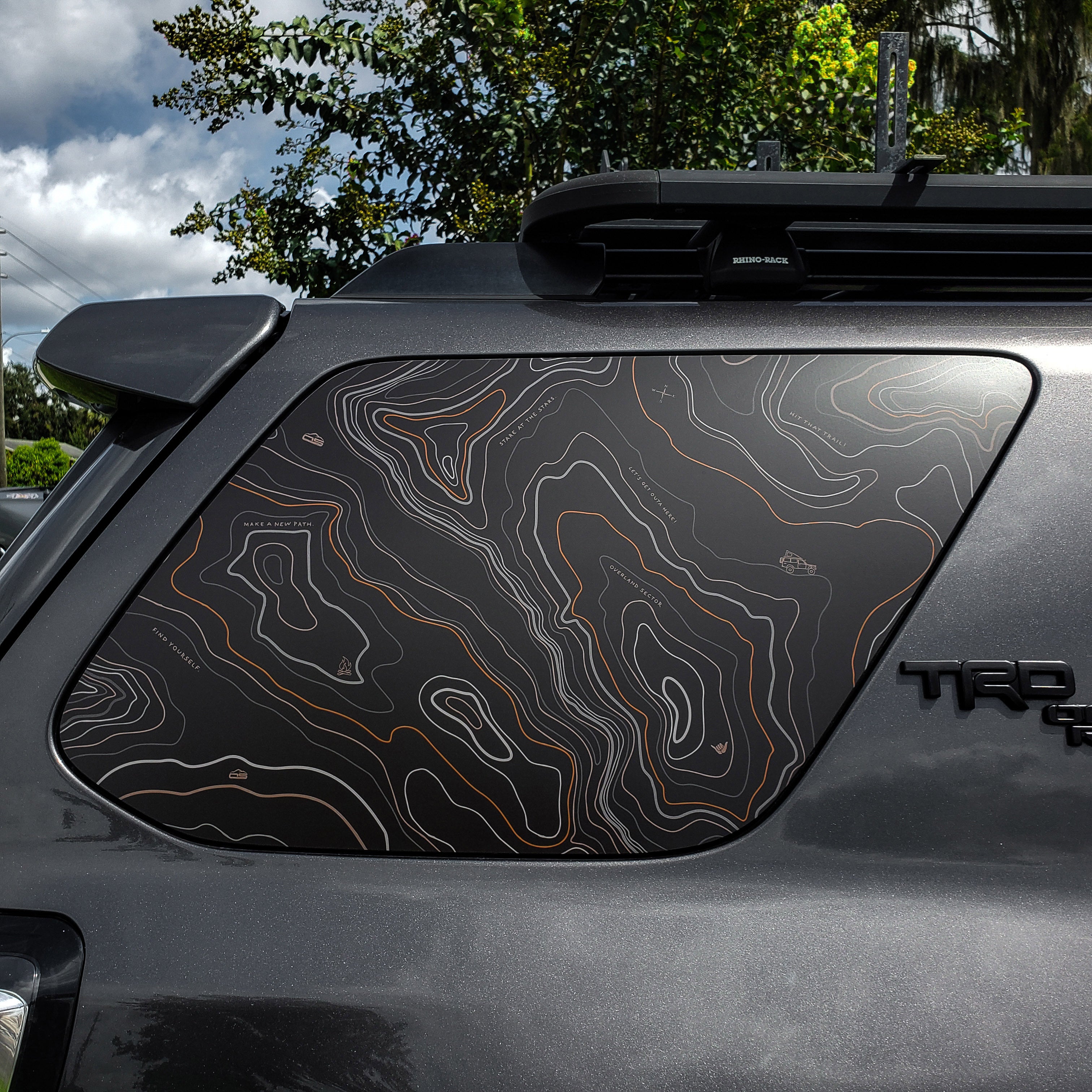 OVERLAND SECTOR | Topo Rear Side Window Wraps