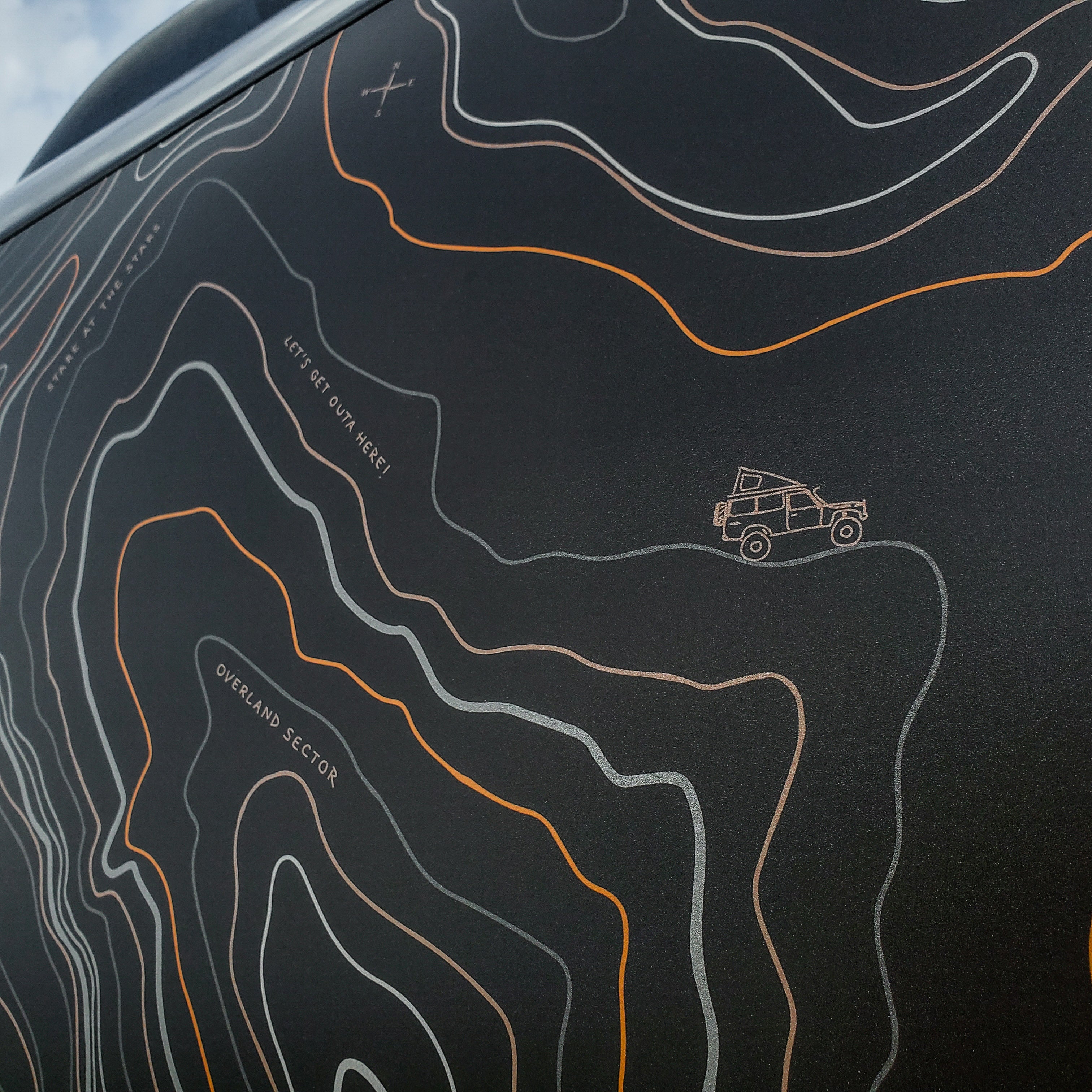 OVERLAND SECTOR | Topo Rear Side Window Wraps