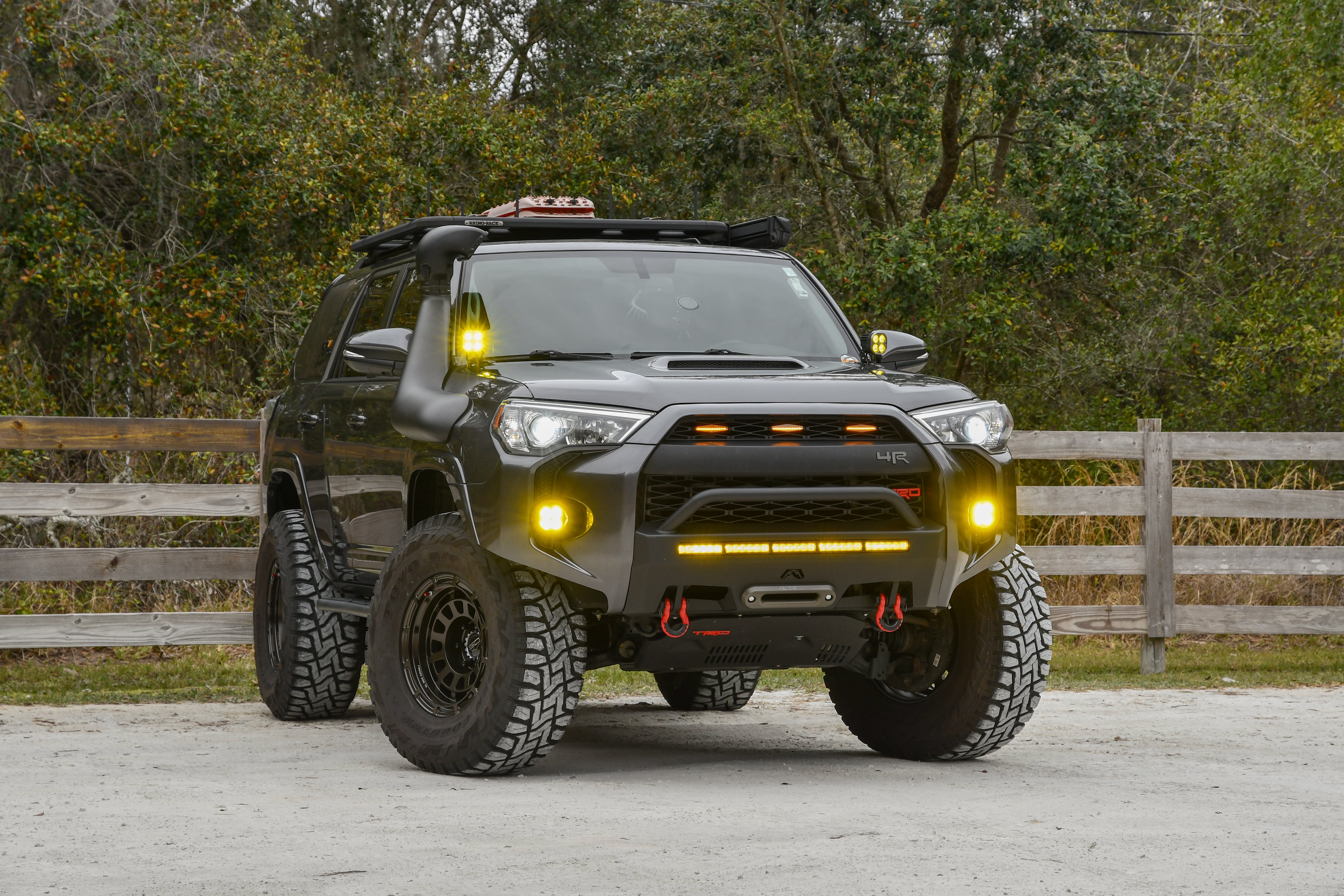overland sector badlander satin mocha bronze on toyota 4runner