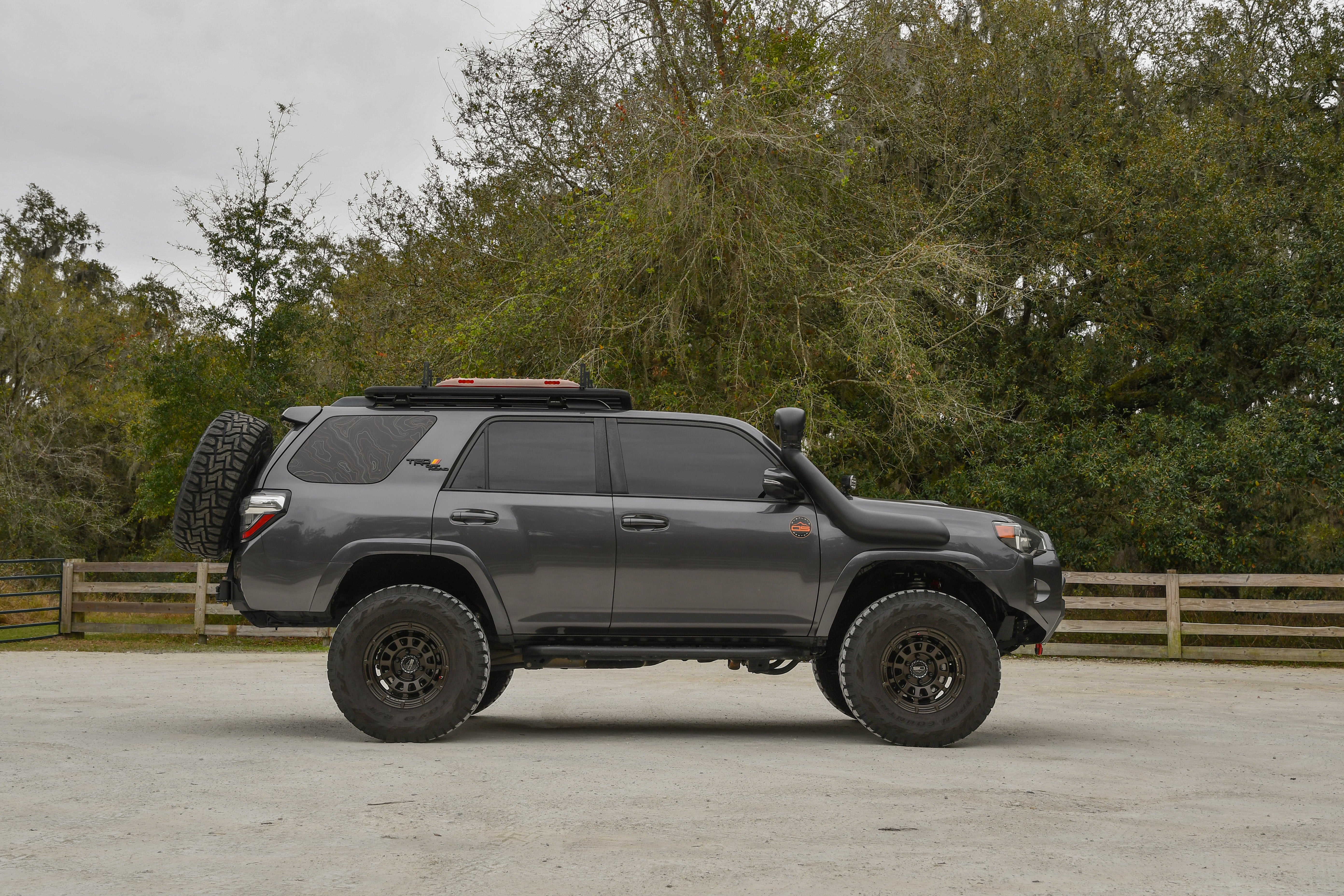 overland sector badlander satin mocha bronze on toyota 4runner