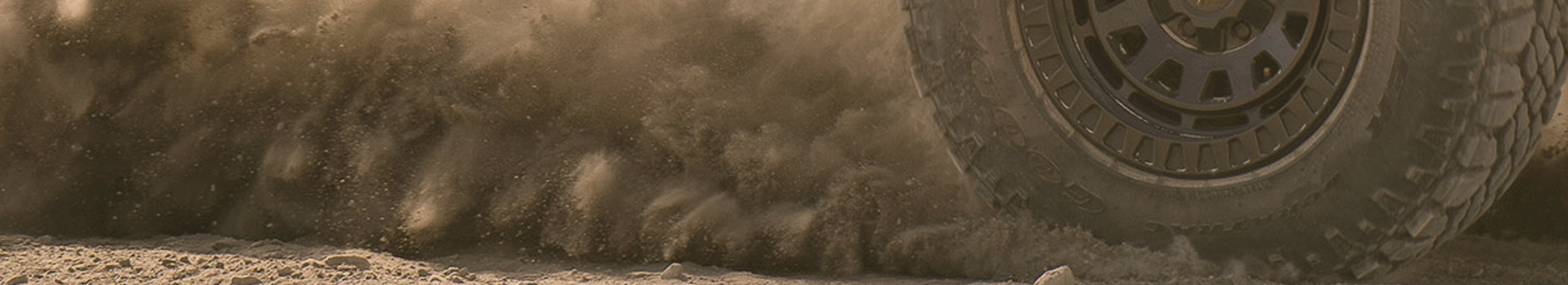 venture off-road desert dust overland sector wheels driving fast