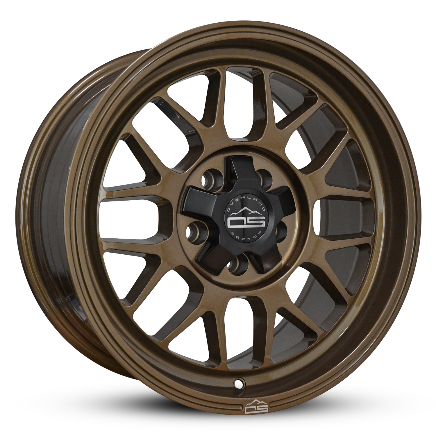 Overland Sector Hyperdrive Flow Formed 17x8.5 +25 5x108/5x114.3 73.1mm All Gloss Bronze