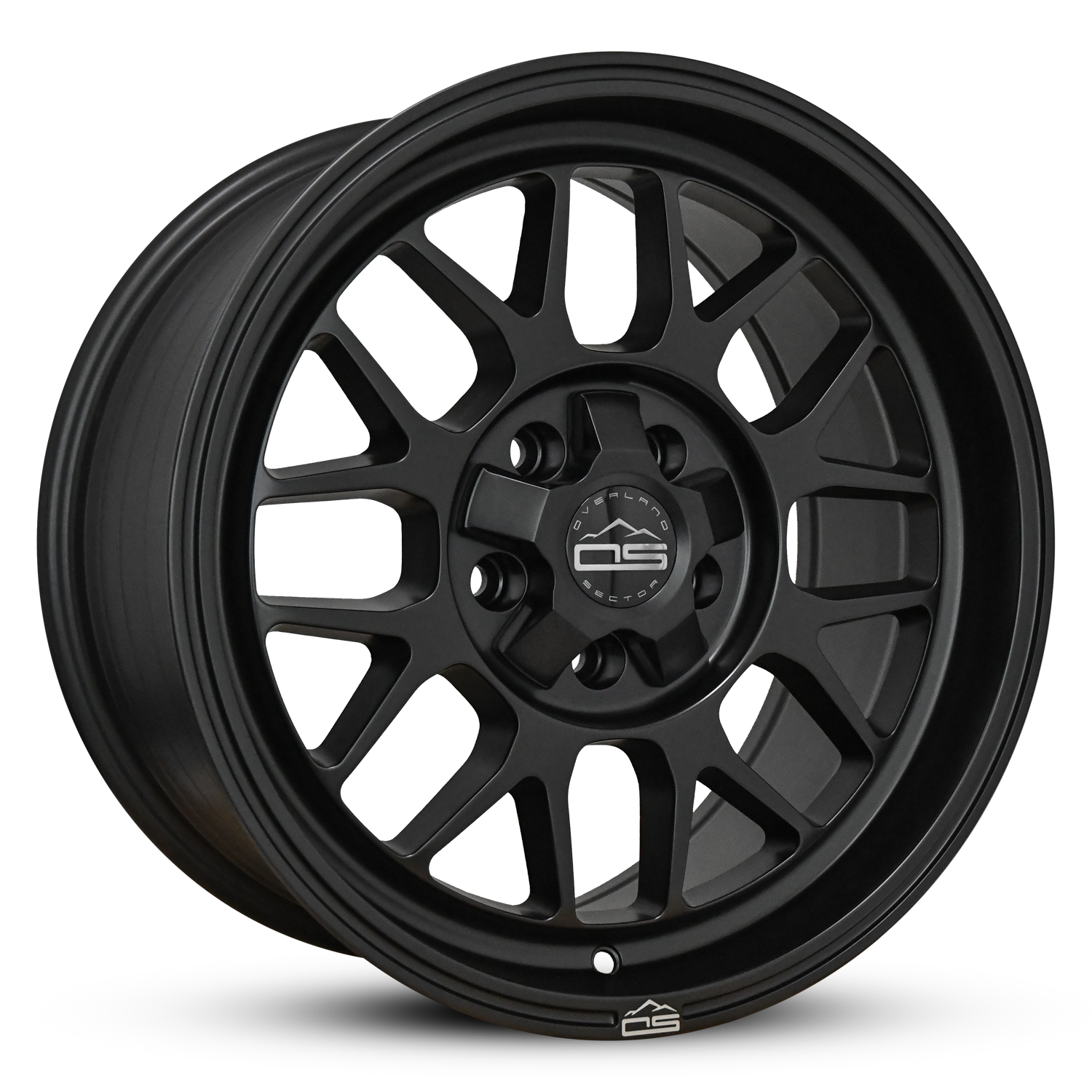 Overland Sector Hyperdrive Flow Formed 17x8.5 +25 5x108/5x114.3 73.1mm All Satin Black