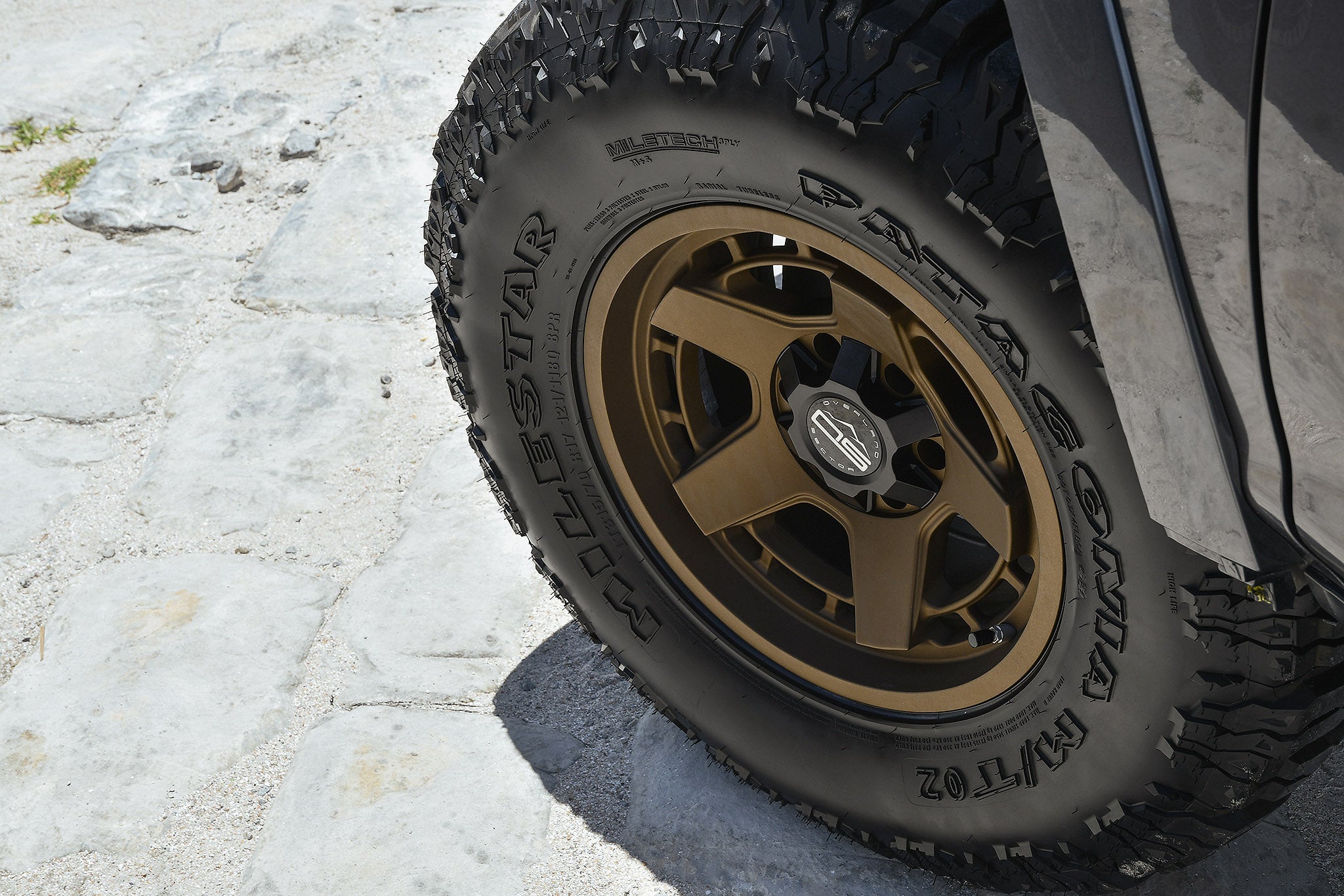 TOYOTA 4Runner on Satin Bronze Overland Sector ATLAS 17x9