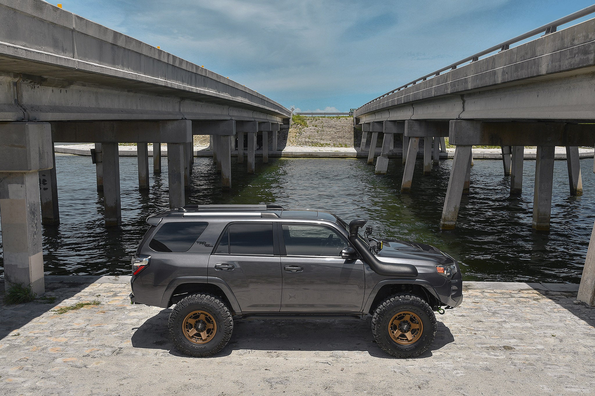 Overland Sector Atlas 17x9 -12 5x114.3/5x127mm 71.5mm Satin Textured Bronze