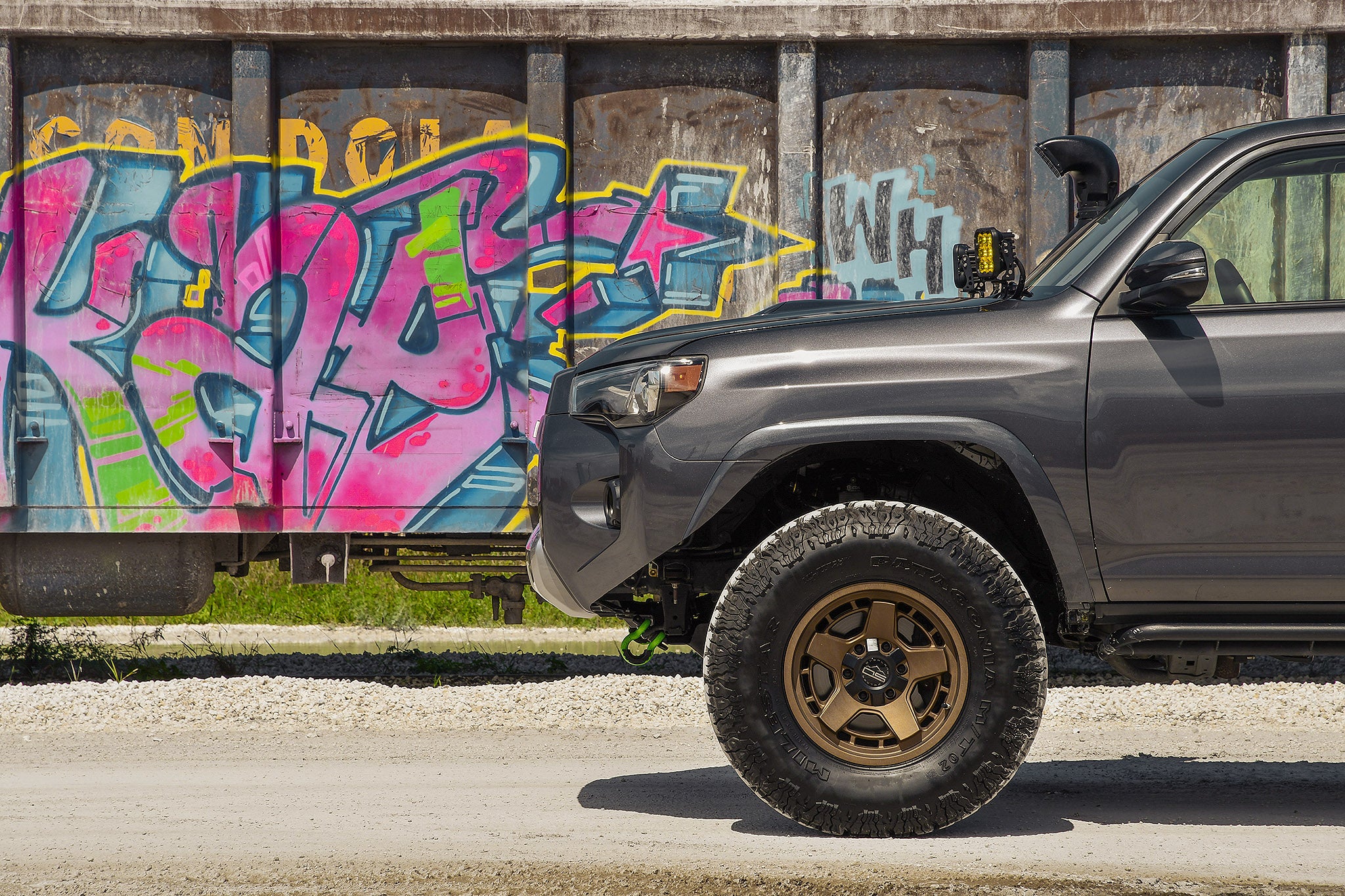 TOYOTA 4Runner on Satin Bronze Overland Sector ATLAS 17x9