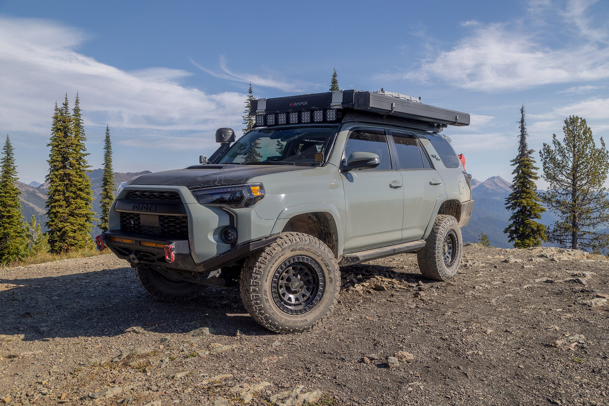 kevin 4runner on overland sector venture mountains