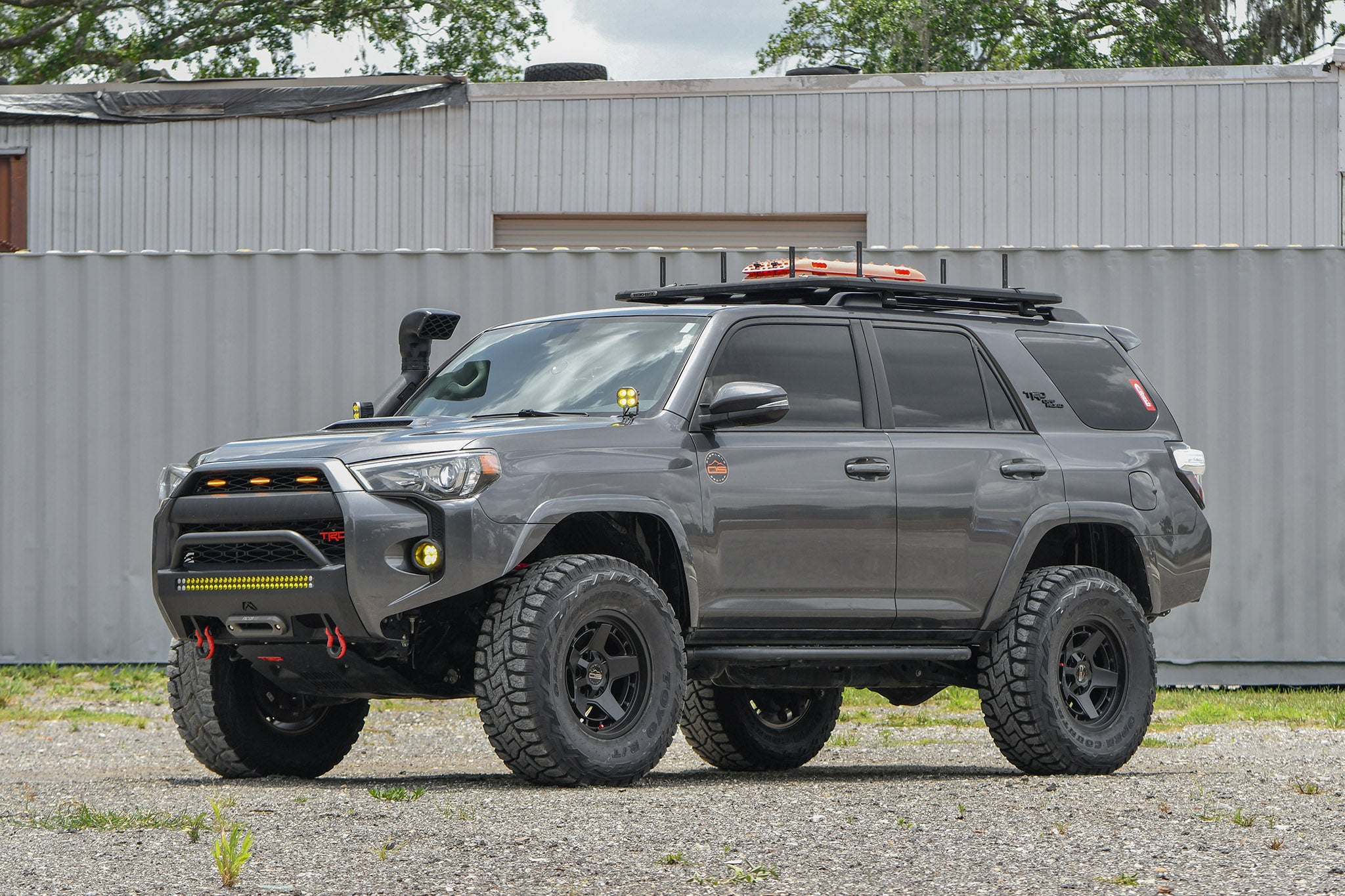 Overland Sector Atlas 17x9 -12 5x114.3/5x127mm 71.5mm Satin Black