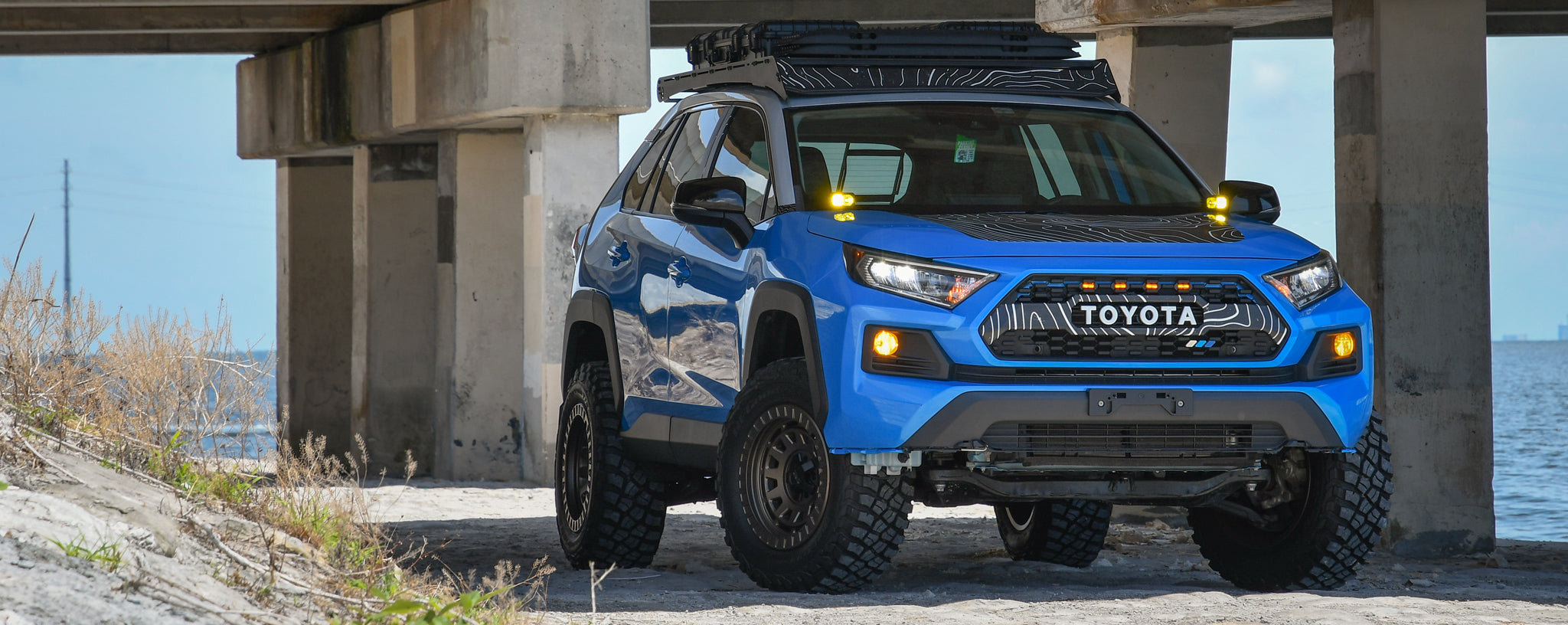 overland sector wheels kj bradley ambassador profile toyota rav4 in dirt on bronze venture wheels