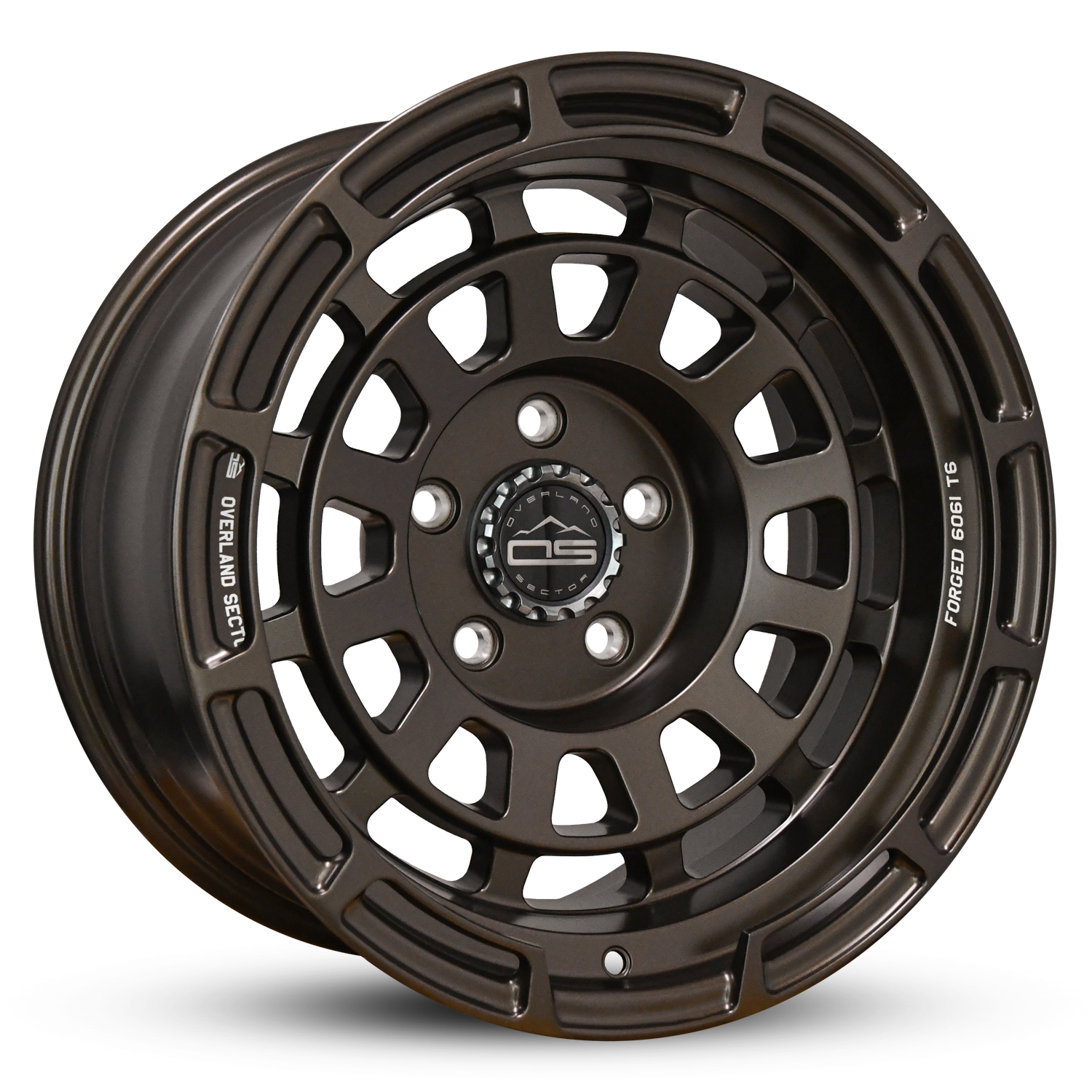 Overland Sector Badlander Forged 17x9 -18 5x127mm 71.5mm All Satin Mocha Bronze