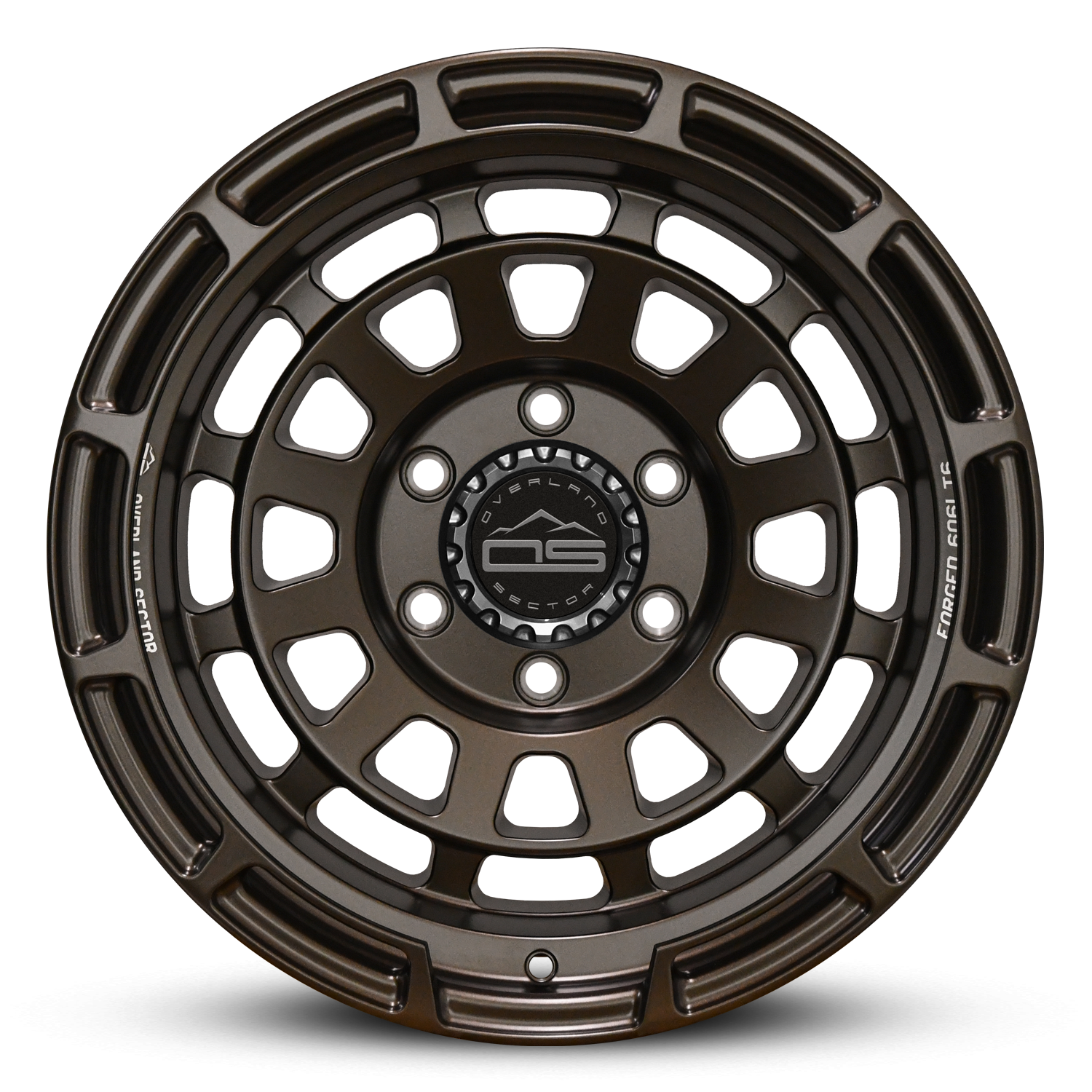 Overland Sector Badlander Forged 17x9 -35 6x139.7mm 106.1mm All Satin Mocha Bronze
