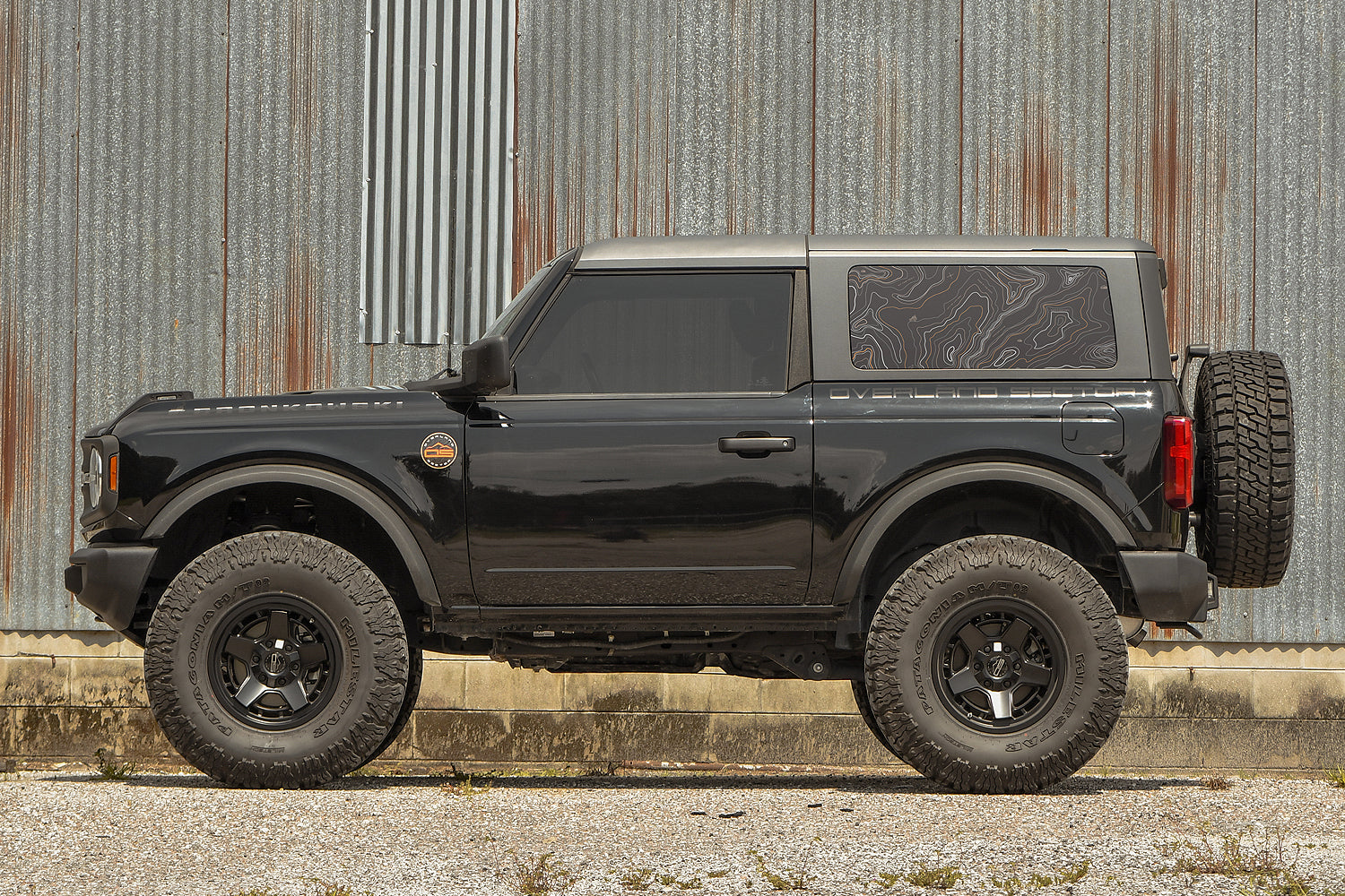 OVERLAND SECTOR | Topo Rear Side Window Wraps