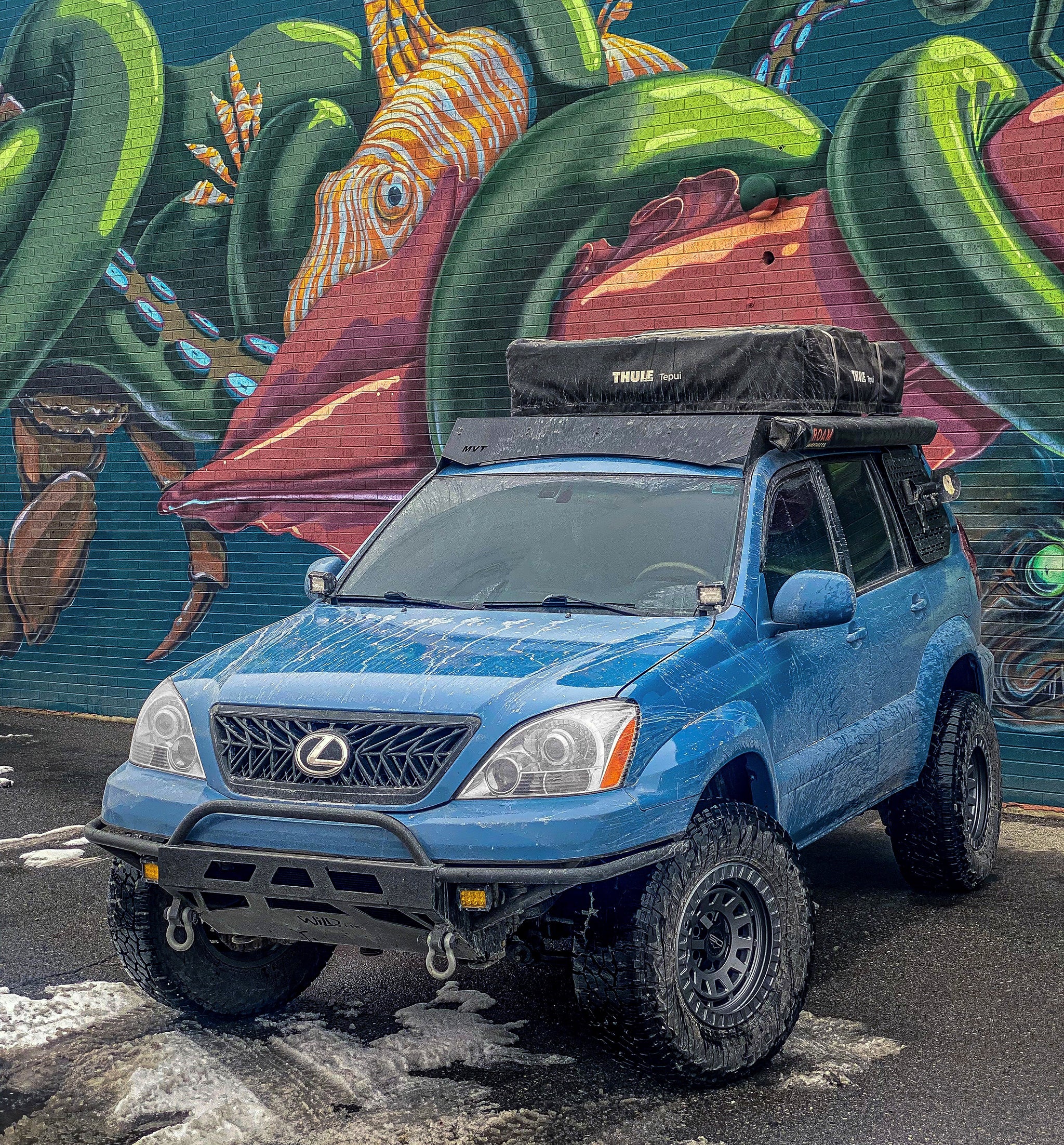 Overland Sector Venture 17x9 -12 5x114.3/5x127mm 71.5mm Satin Grey