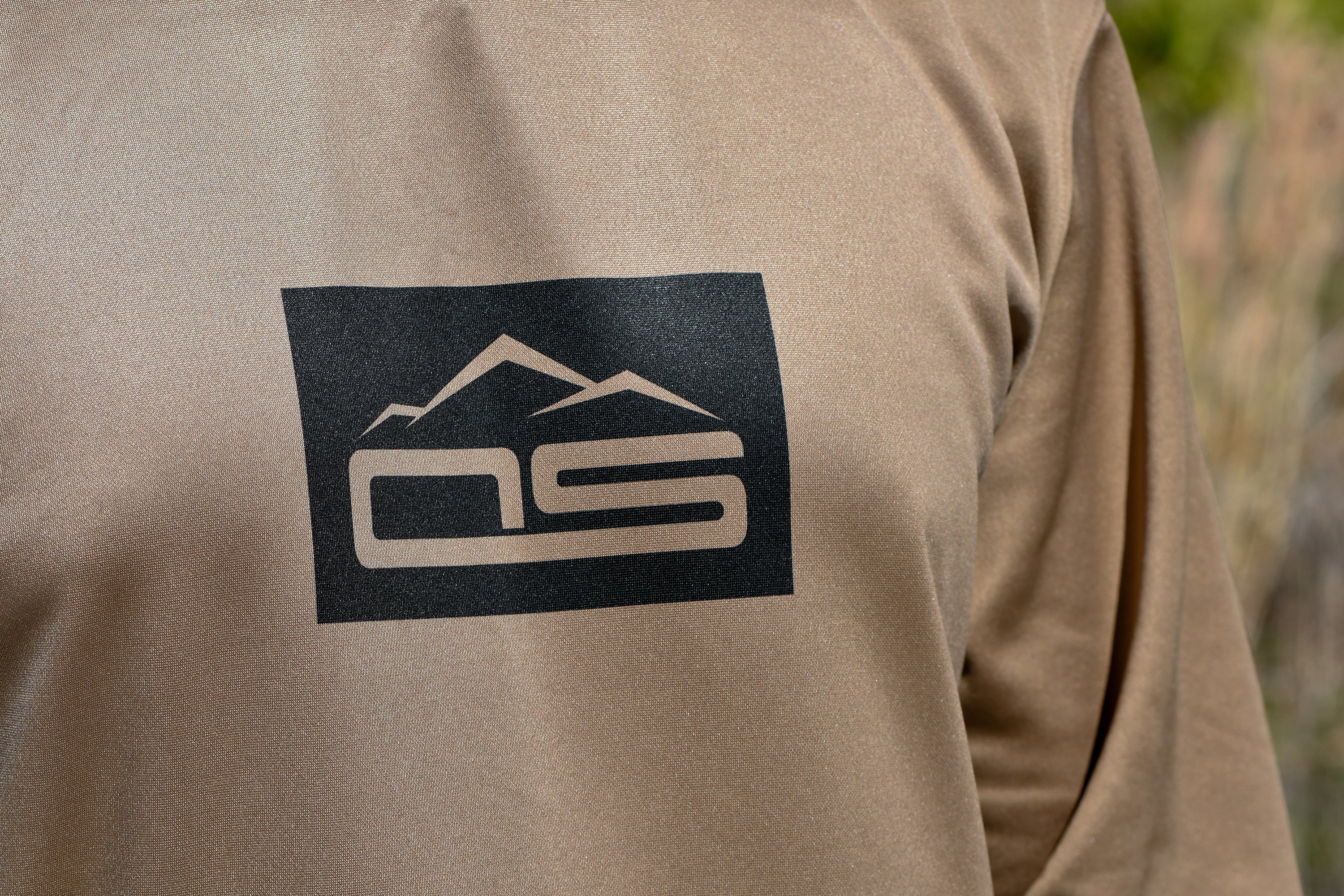 overland sector sport-tek F244 woodland brown sublimated hoodie