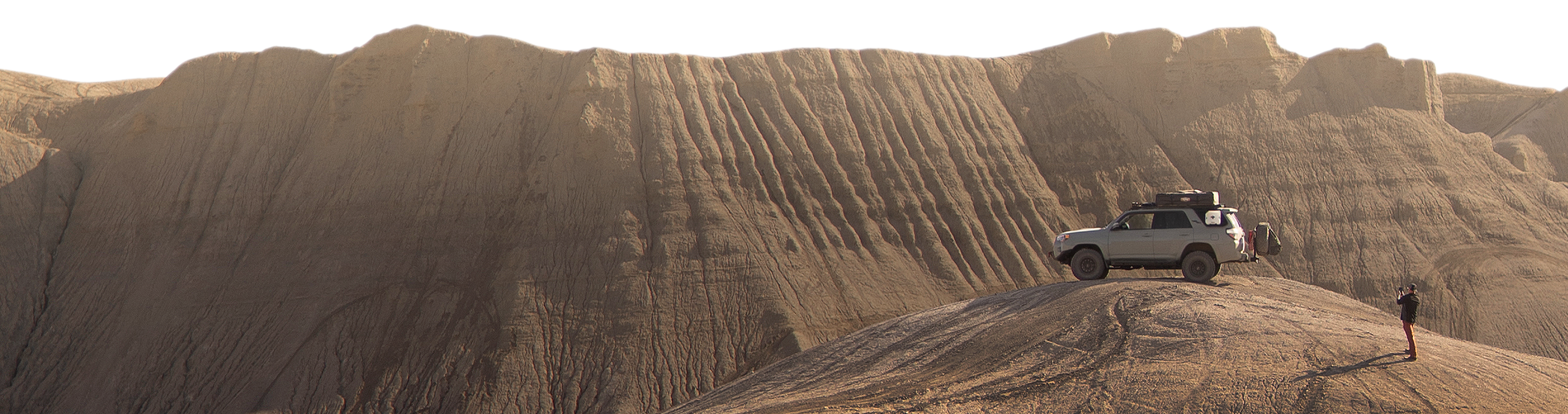 overland sector wheels toyota 4runner in utah dirt on black venture wheels background for show us your rig