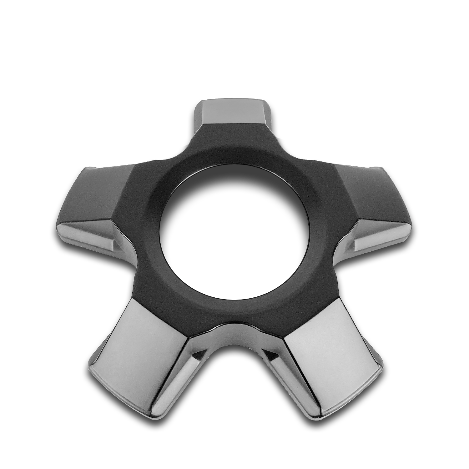 Overland Sector 5 lug Hybrid Snap In Style Off Road Center Caps for the Atlas, Venture