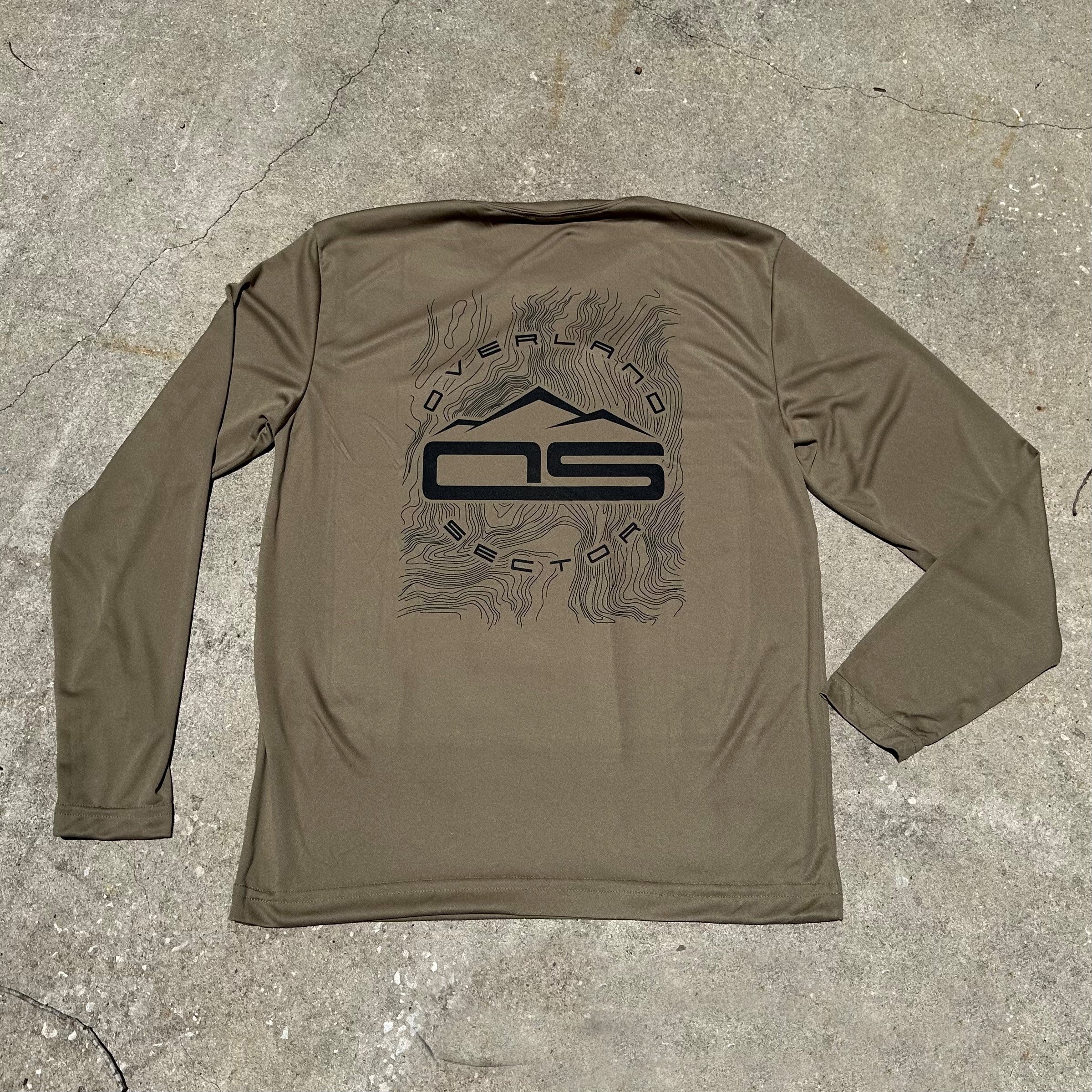 OVERLAND SECTOR | Performance Long Sleeve T-SHIRT (Coyote Brown)