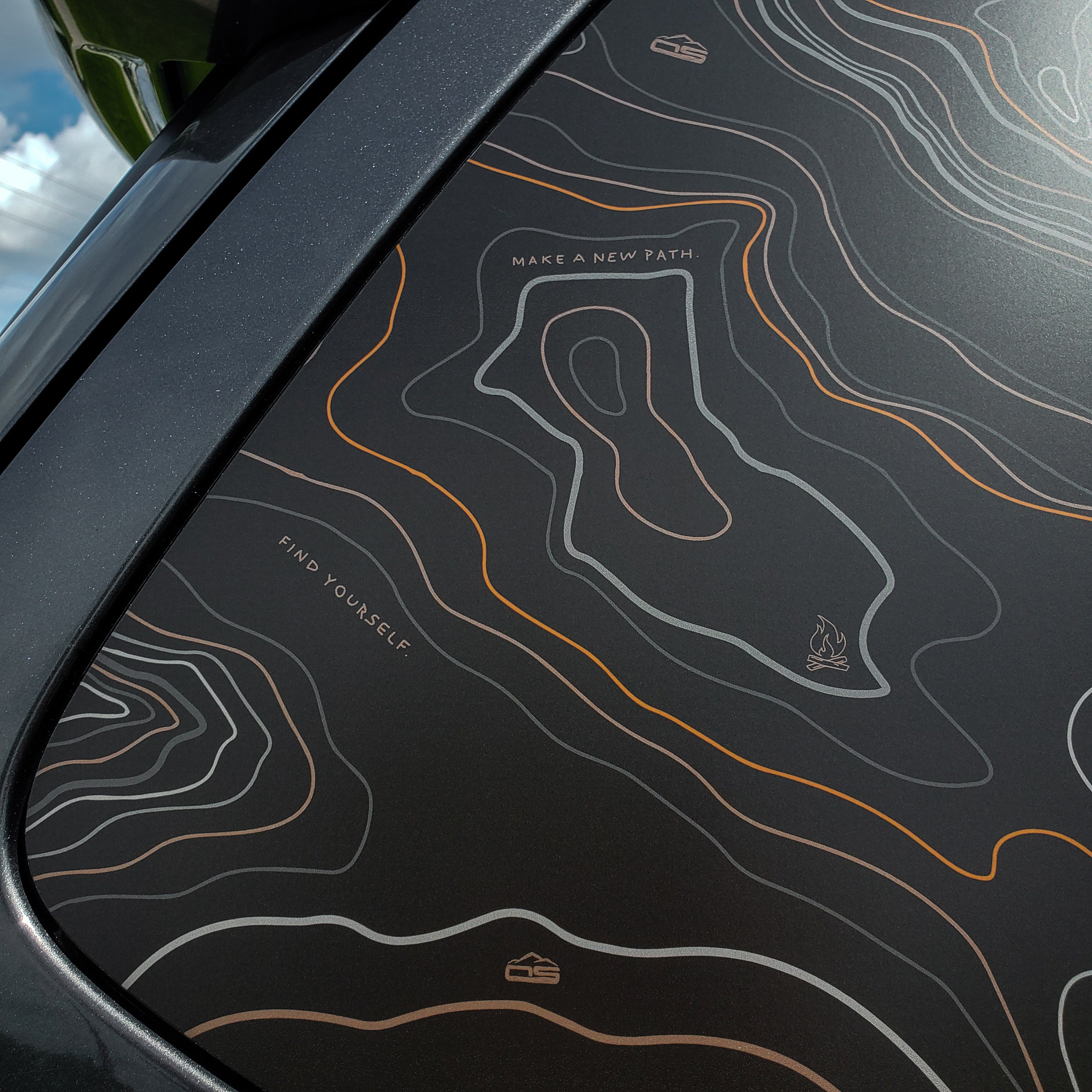 OVERLAND SECTOR | Topo Rear Side Window Wraps