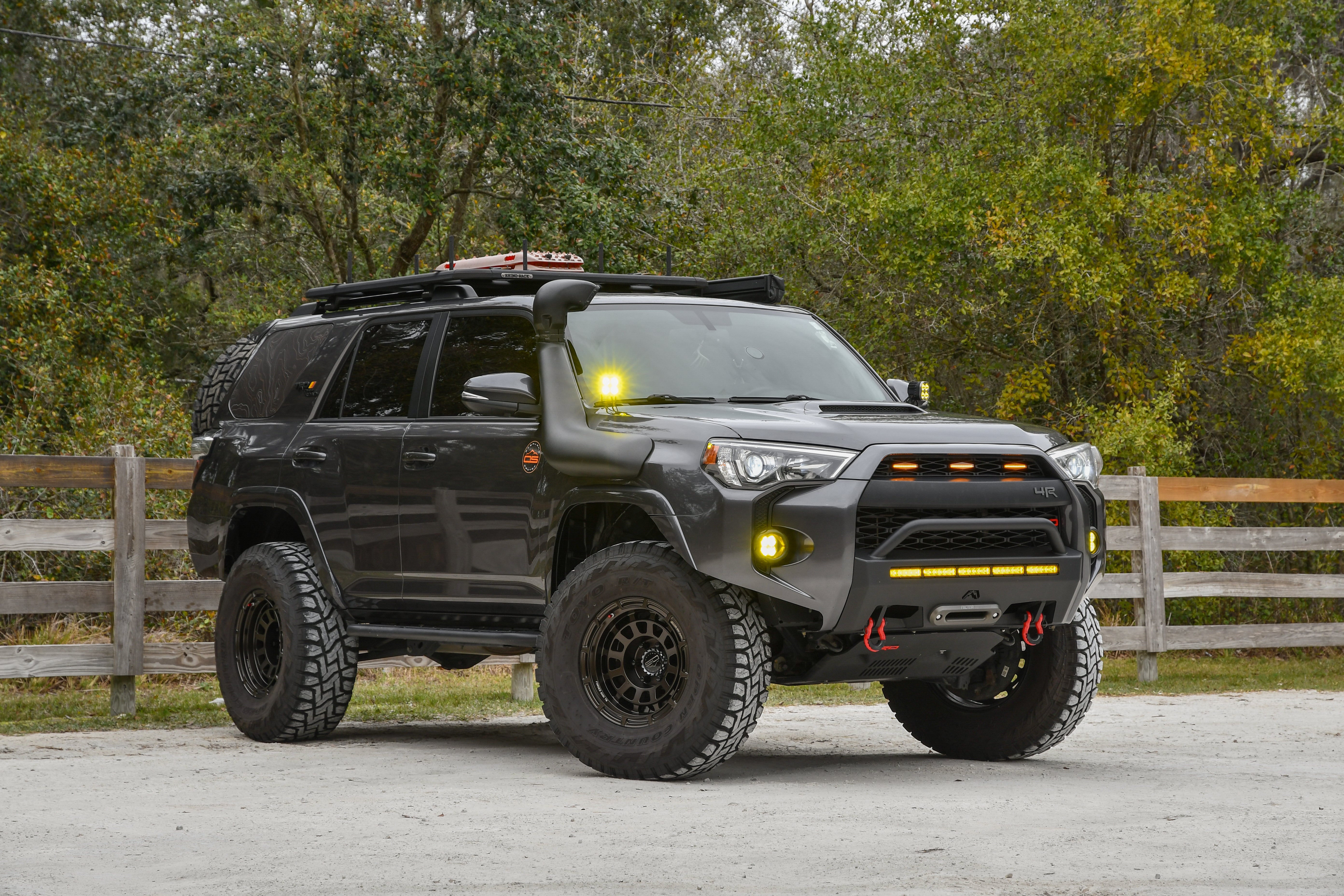 overland sector badlander satin mocha bronze on toyota 4runner