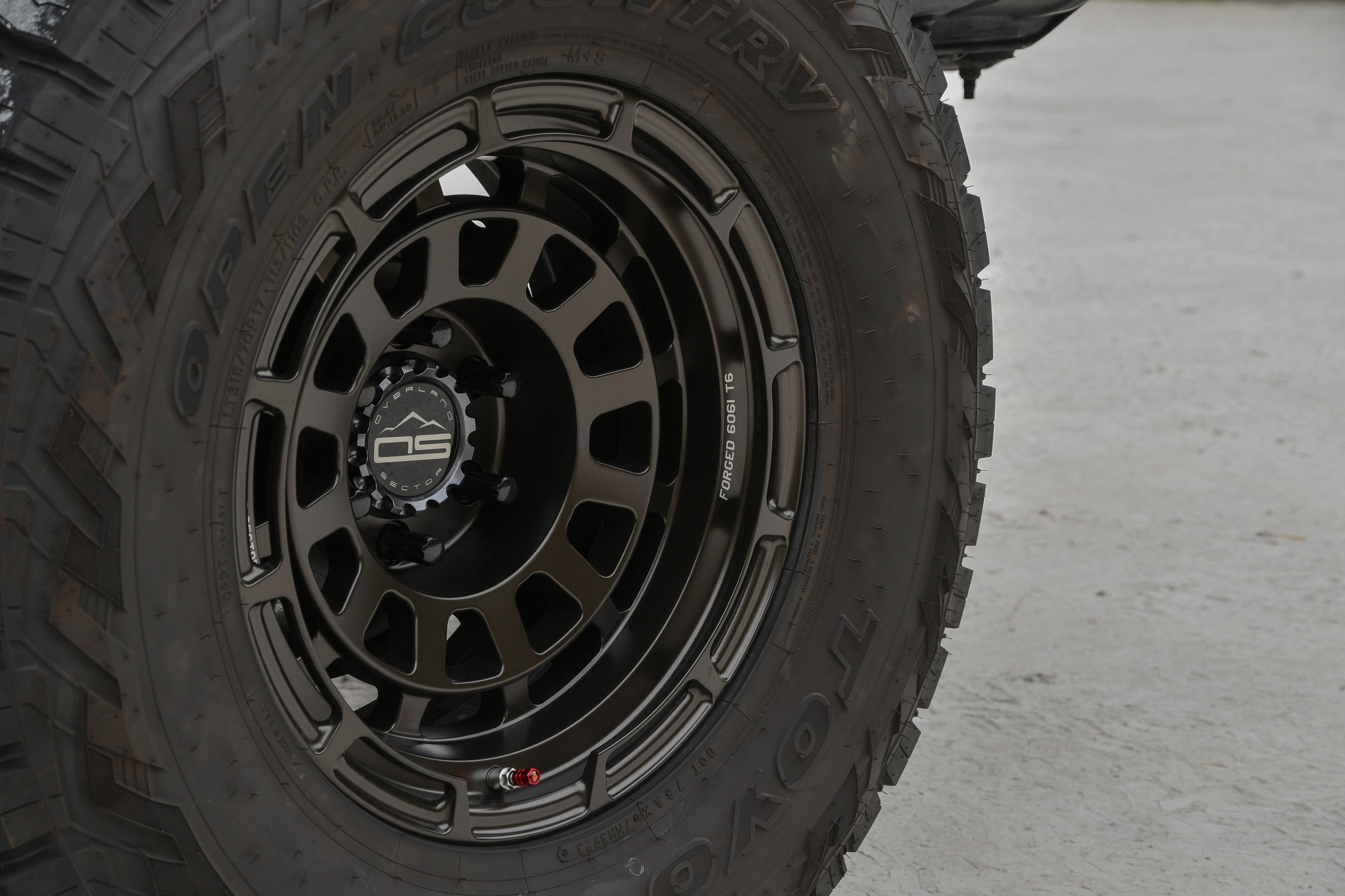 overland sector badlander satin mocha bronze on toyota 4runner