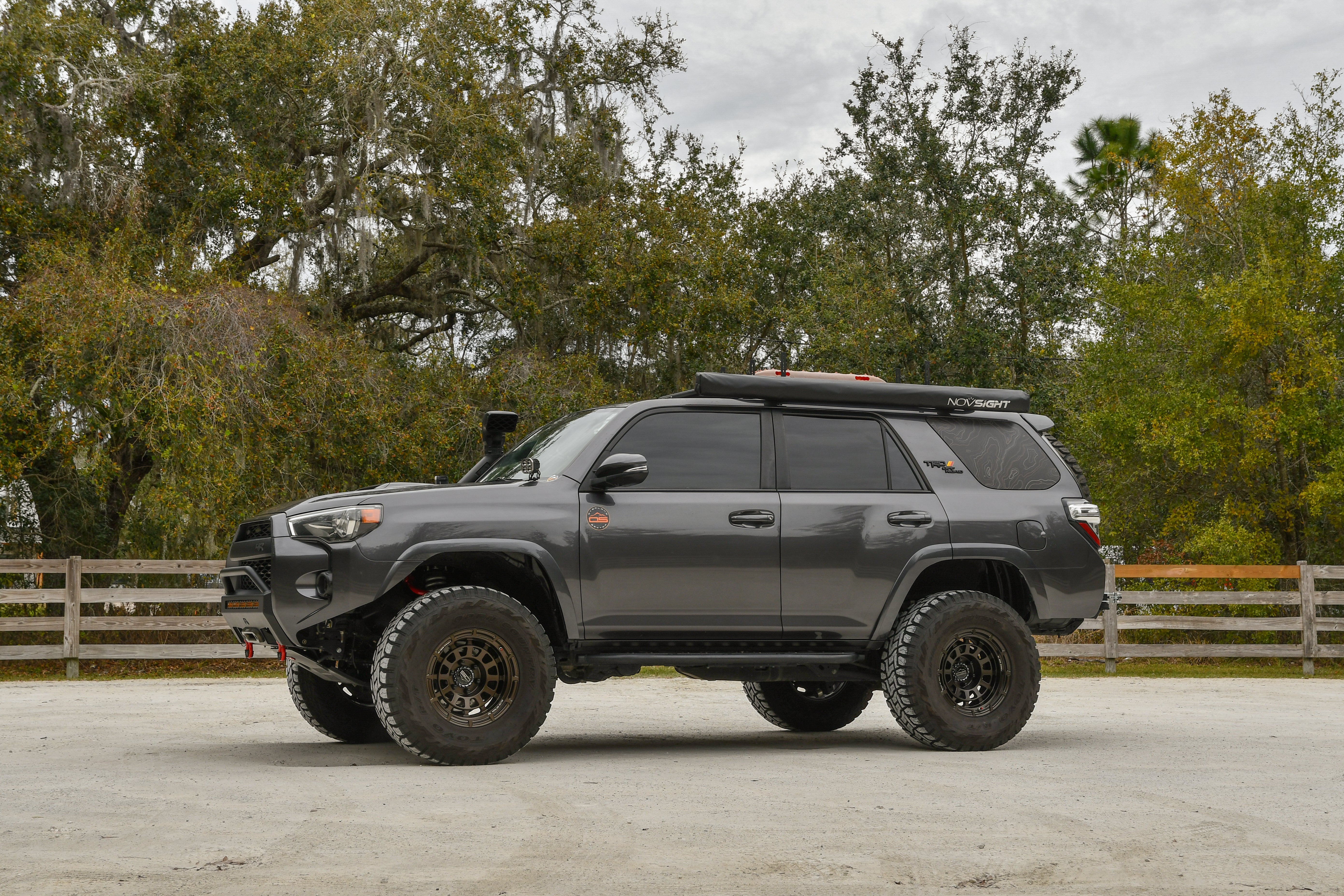 overland sector badlander satin mocha bronze on toyota 4runner