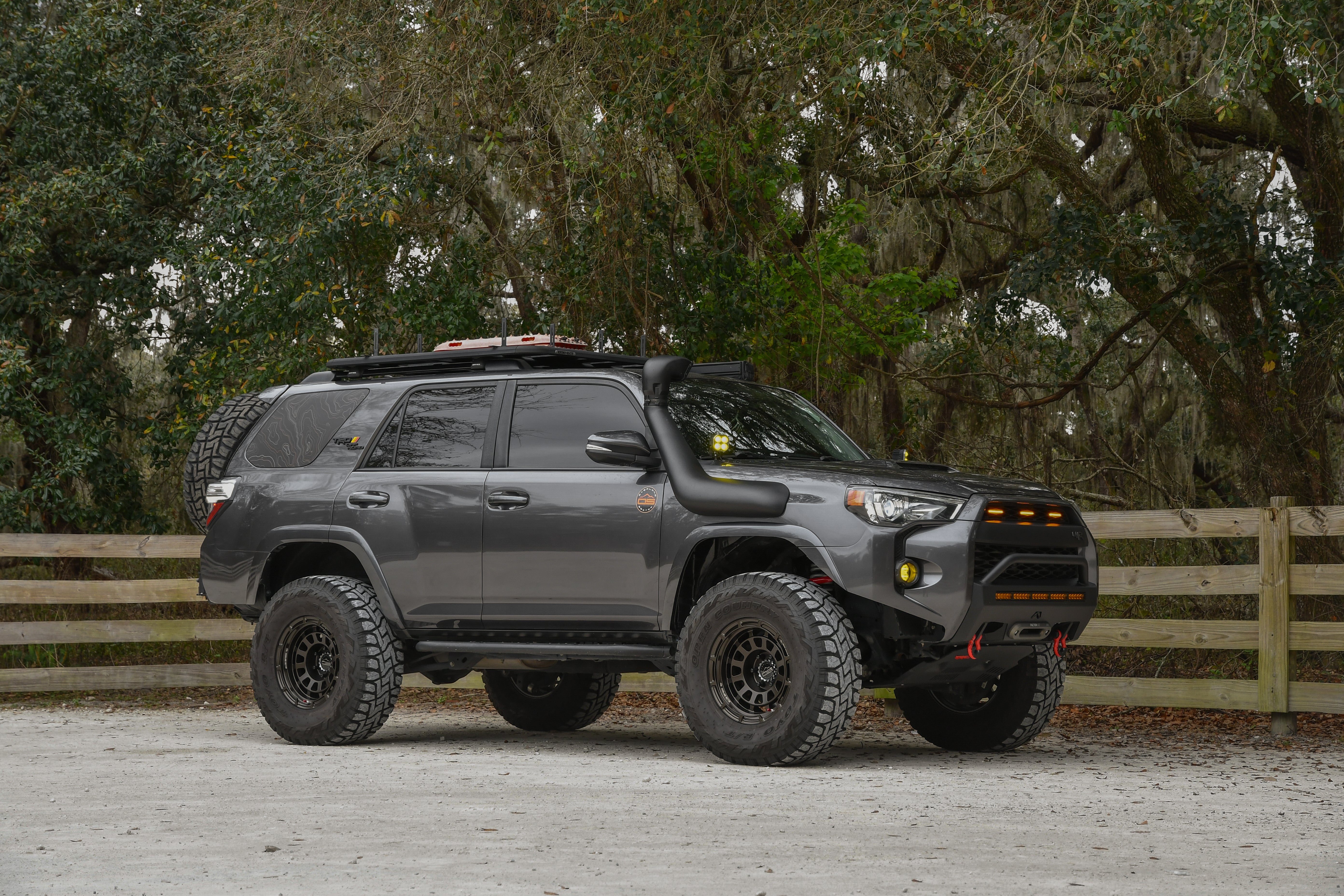 overland sector badlander satin mocha bronze on toyota 4runner