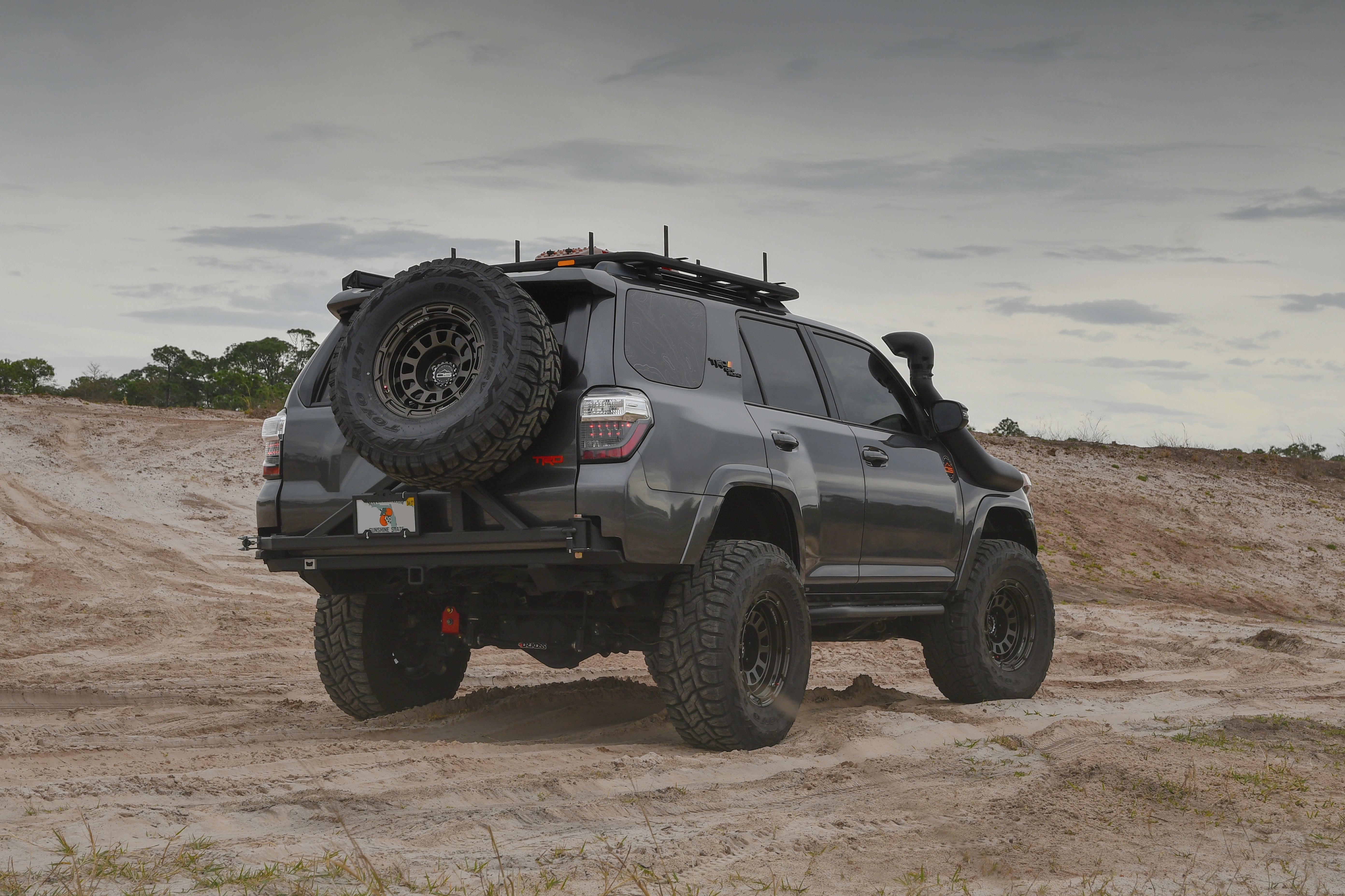 overland sector badlander satin mocha bronze on toyota 4runner