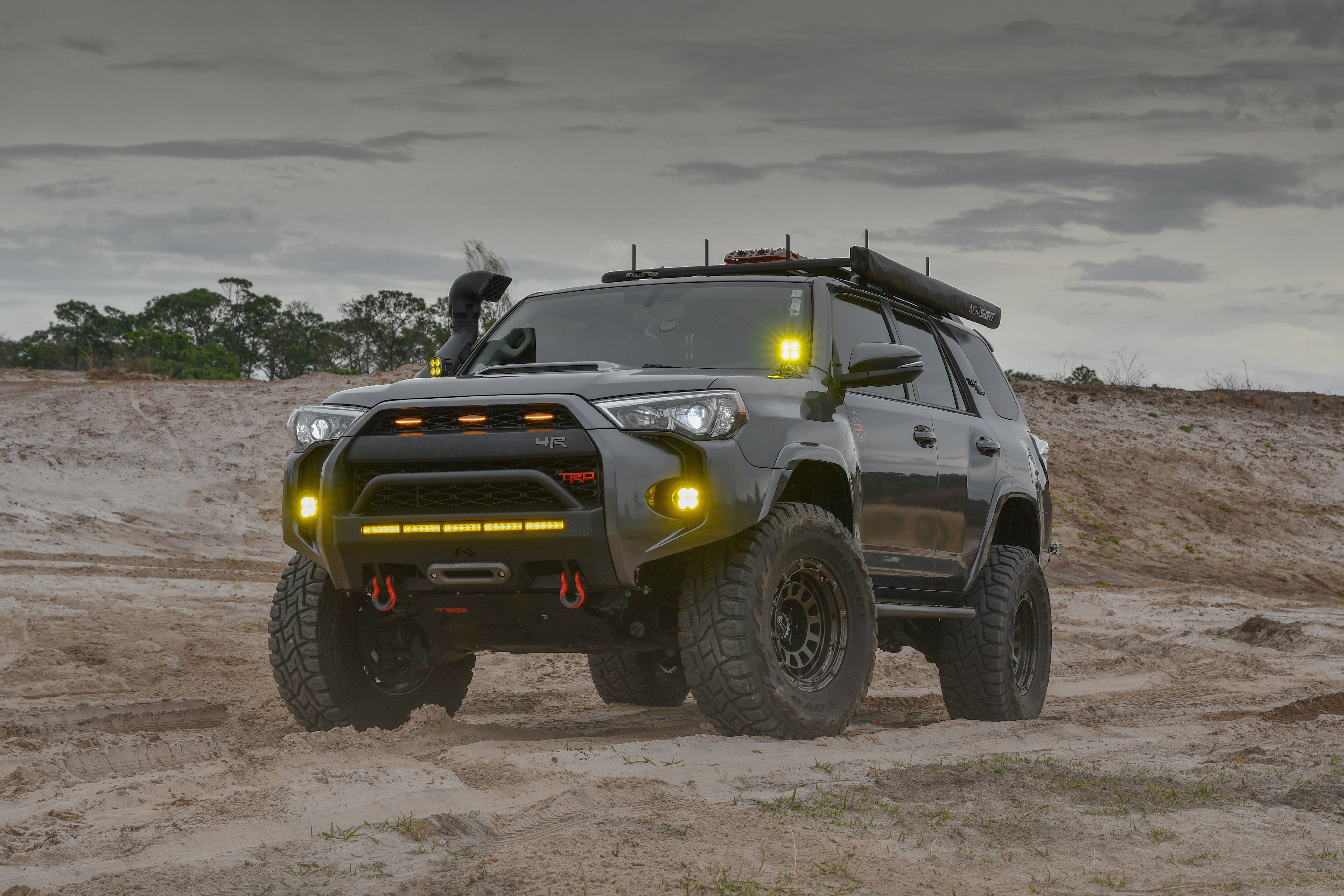 overland sector badlander satin mocha bronze on toyota 4runner