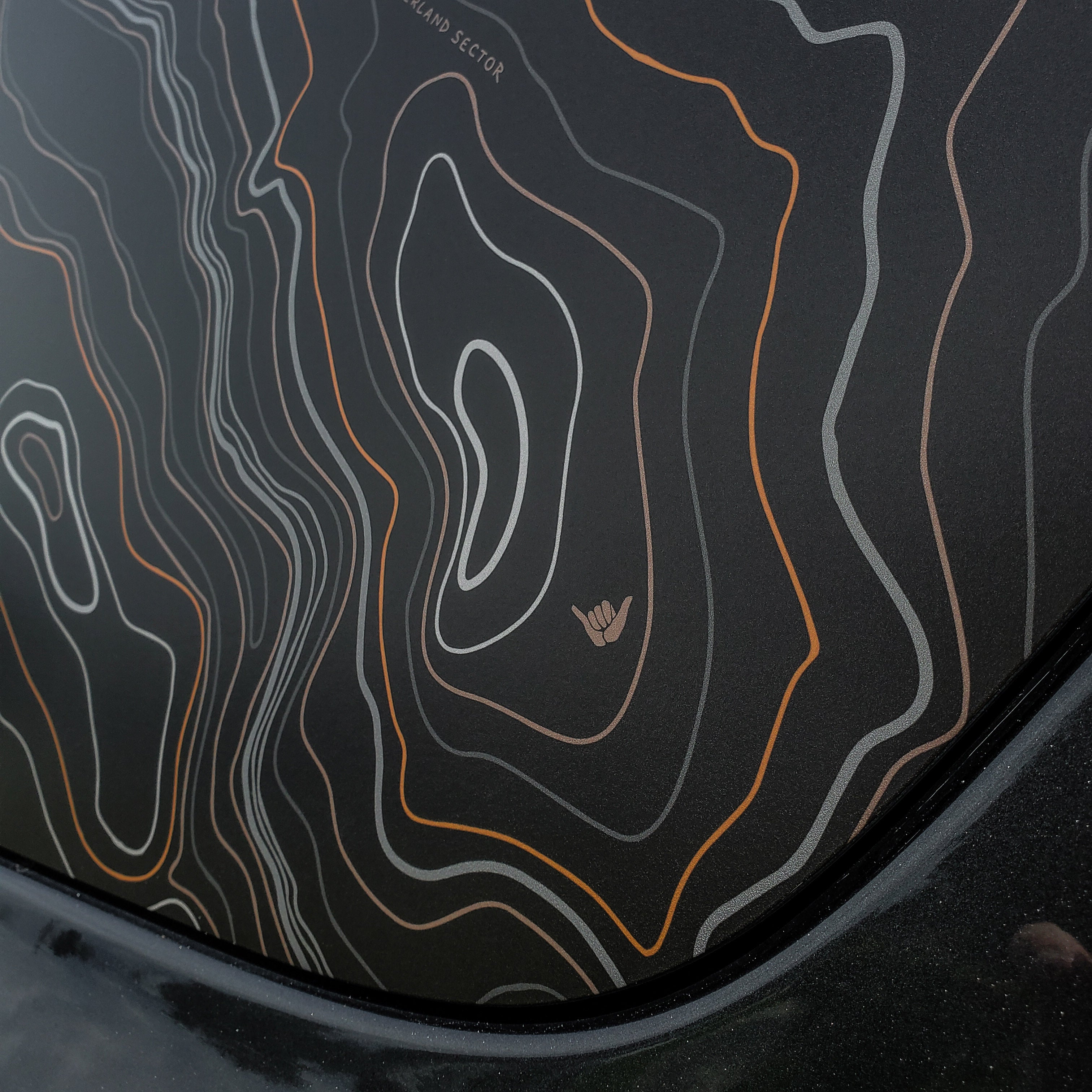 OVERLAND SECTOR | Topo Rear Side Window Wraps