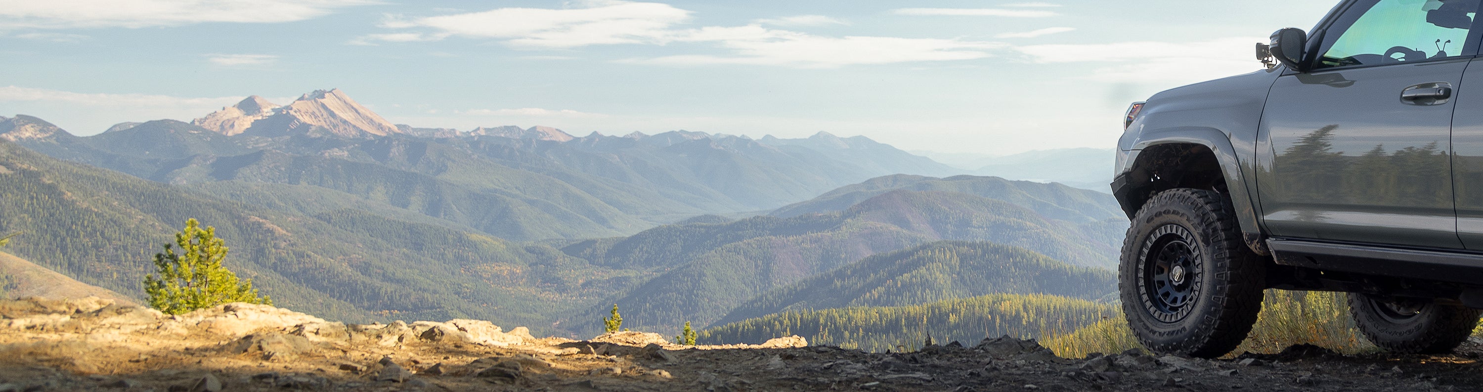 kevin 4runner on overland sector venture mountains banner