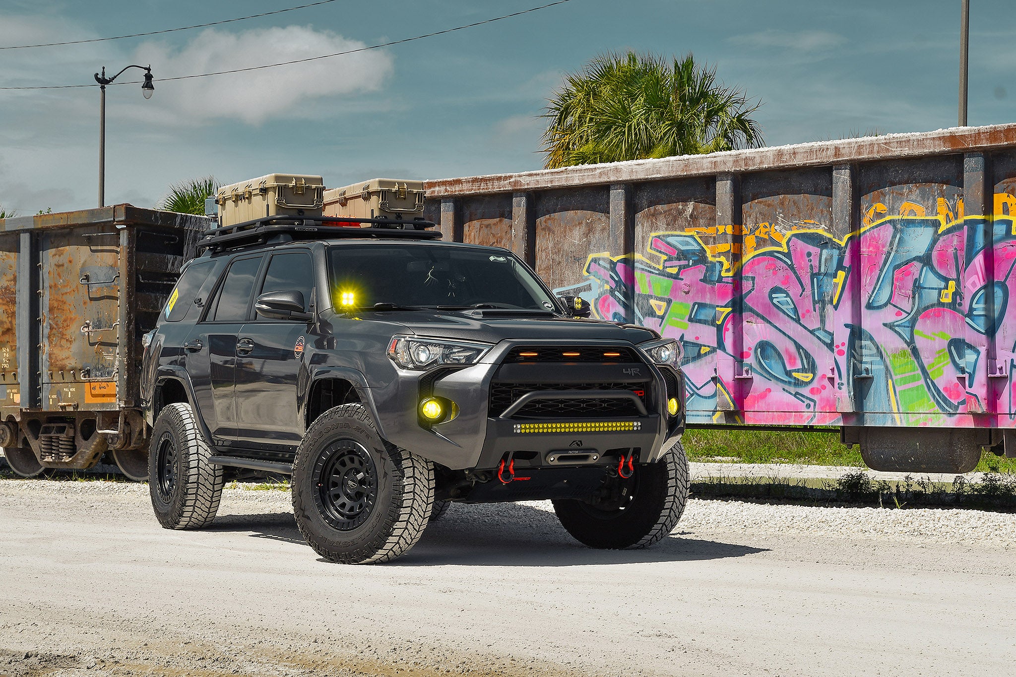 Overland Sector Venture 17x9 -12 6x135/6x139.7mm 106.2mm Satin Black