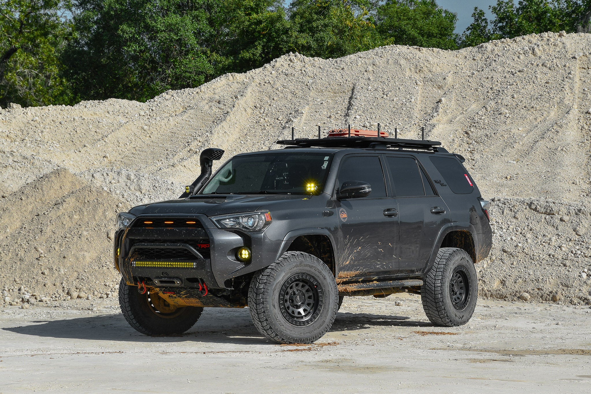 Overland Sector Venture 17x9 -12 6x135/6x139.7mm 106.2mm Satin Black