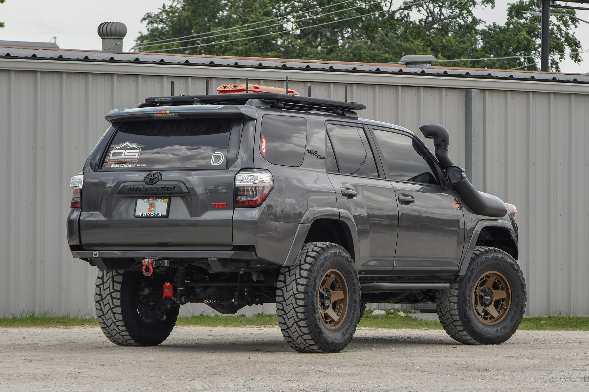 Overland Sector Atlas 17x9 +0 5x120/5x127mm 73.1mm Satin Textured Bronze