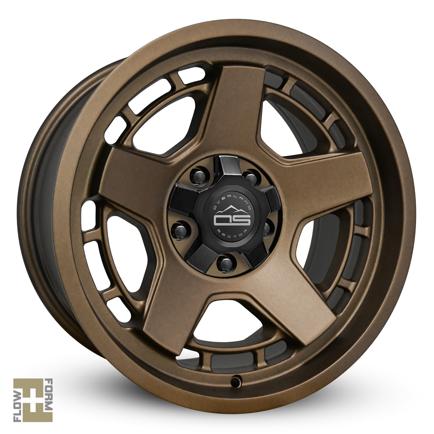 overland sector atlas bronze offroad overland wheel 17 inch 5 lug