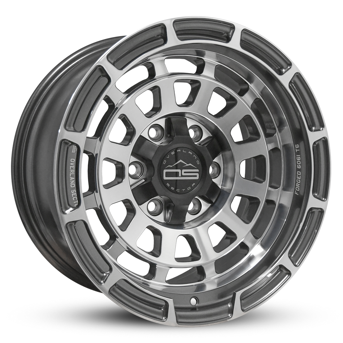 Overland Sector Badlander Forged 17x9 +0 6x135/6x139.7mm 106.1mm Gloss