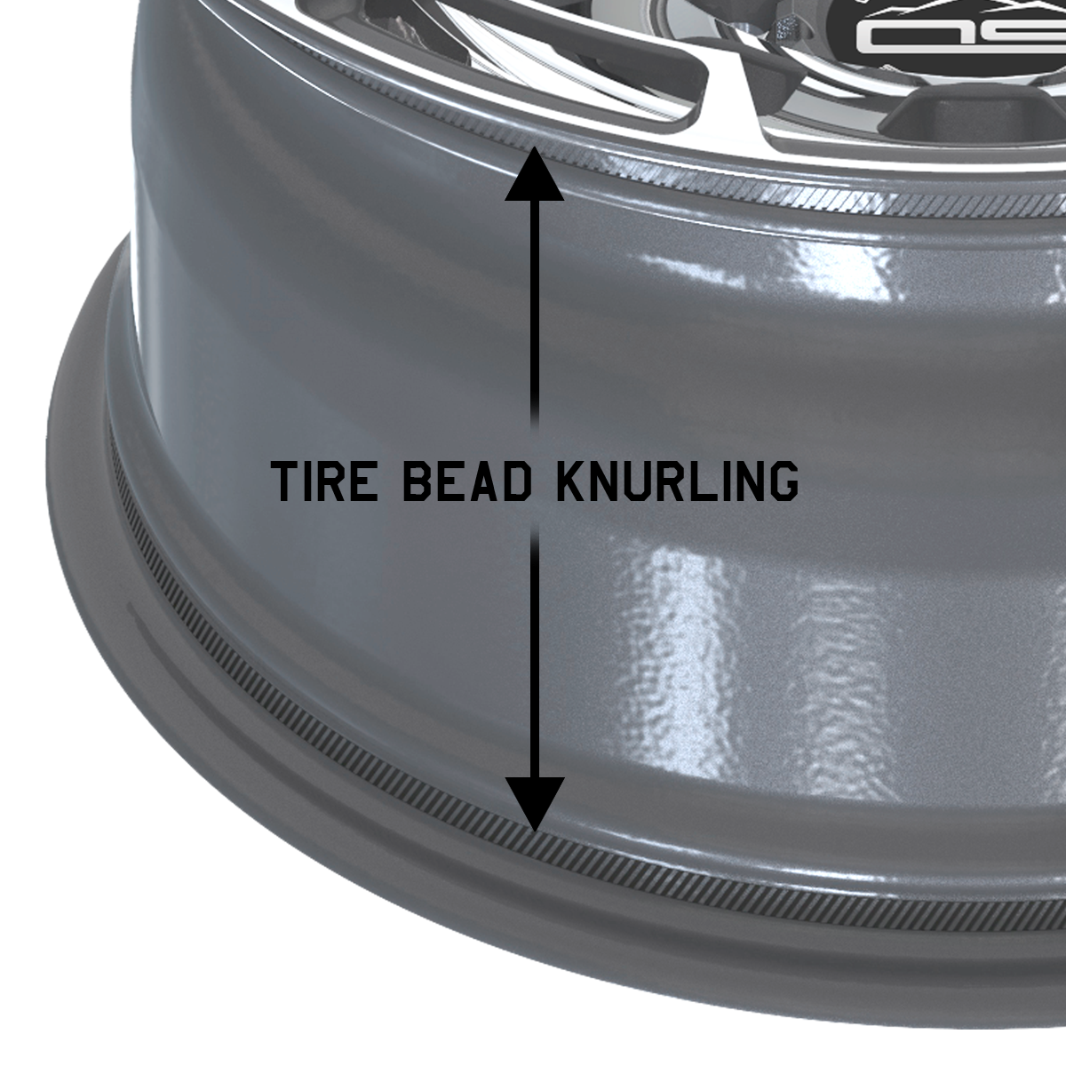 Overland Sector Badlander Forged 17x9 +0 6x135/6x139.7mm 106.1mm Gloss Gun Metal/Machined Face