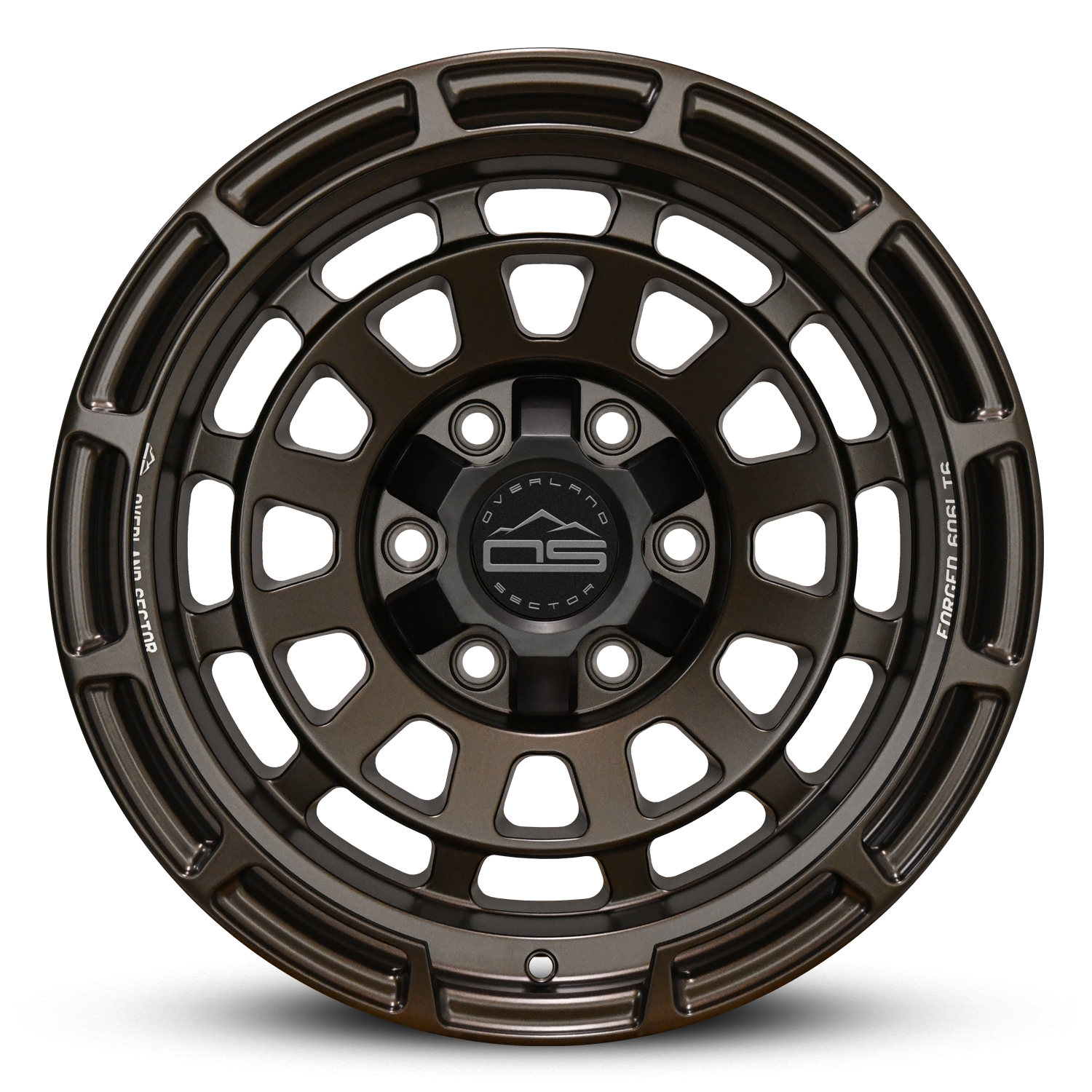 Overland Sector Badlander Forged 17x9 +0 6x135/6x139.7mm 106.1mm All Satin Mocha Bronze