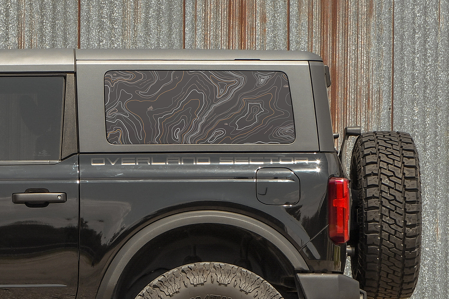 OVERLAND SECTOR | Topo Rear Side Window Wraps