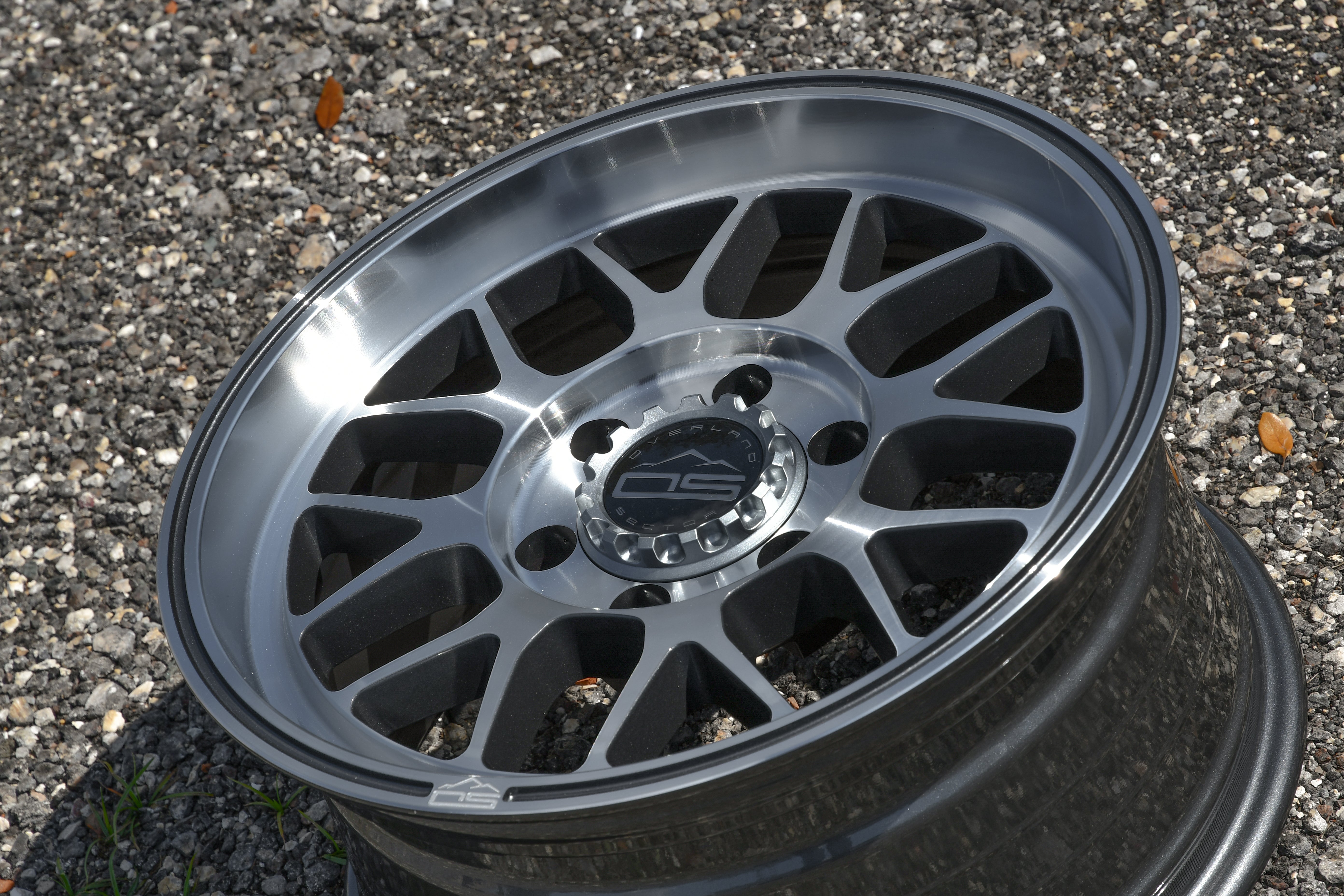 overland sector hyperdrive gloss gunmetal machined face