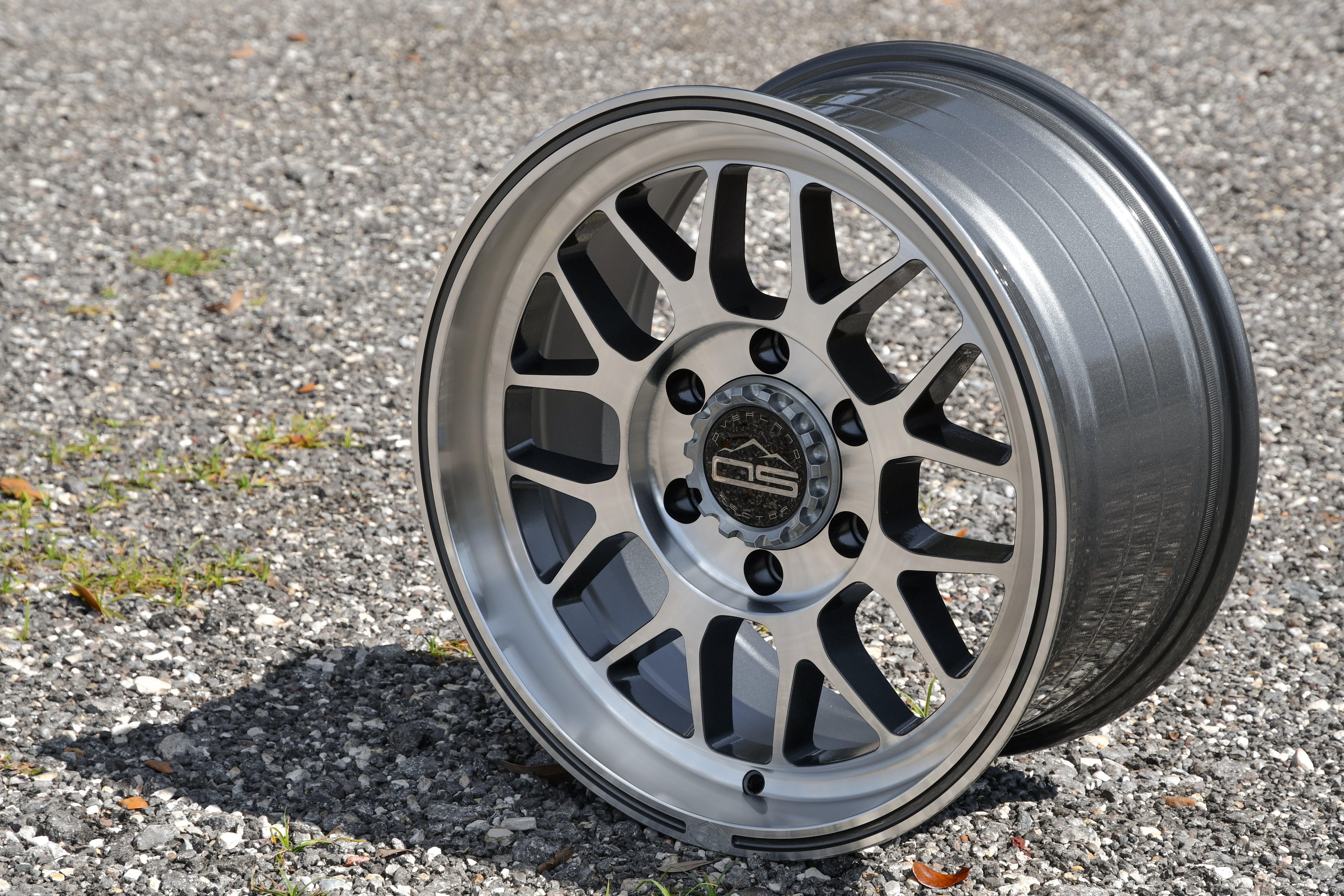 overland sector hyperdrive gloss gunmetal machined face