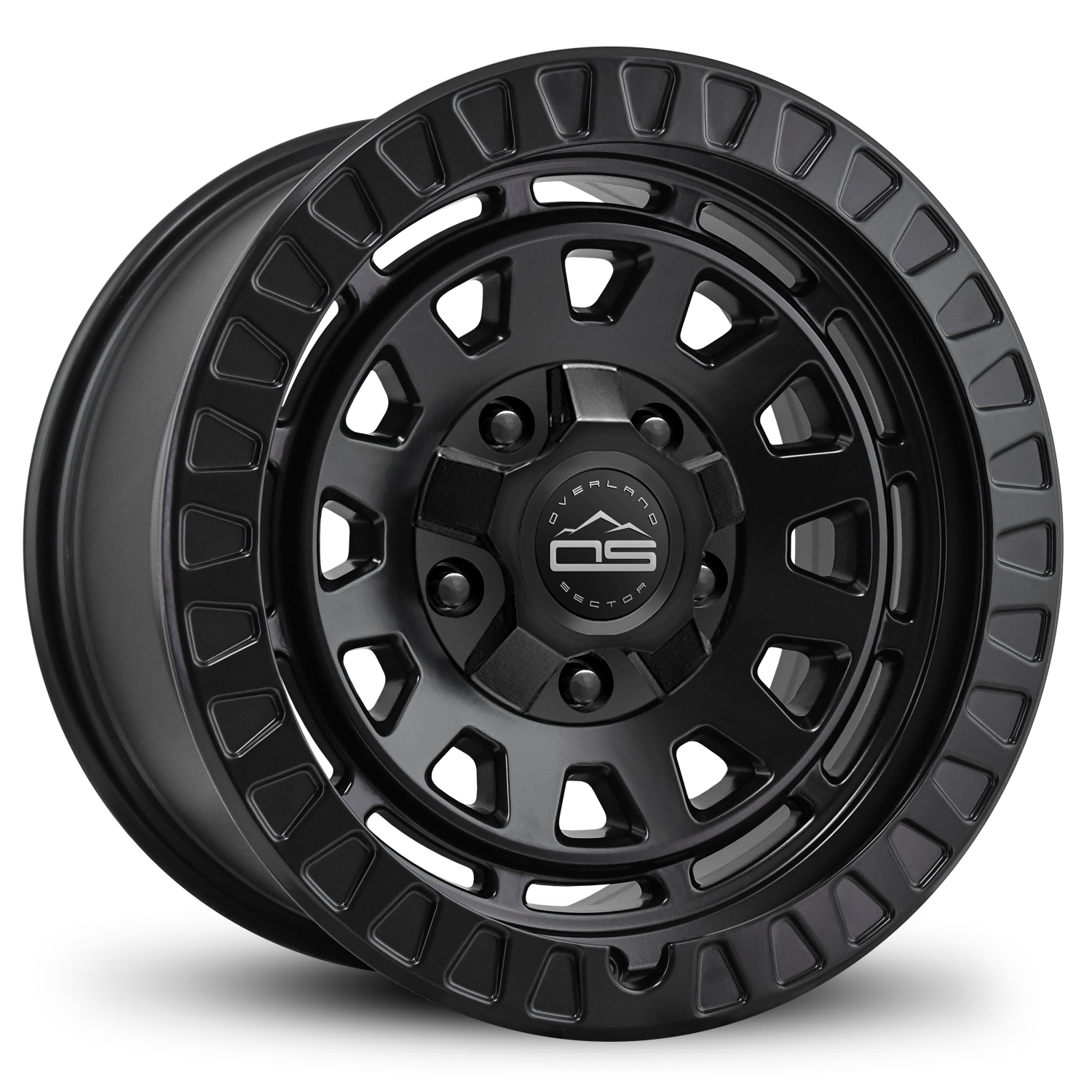 overland sector venture black offroad overland wheel 17 inch 5 lug